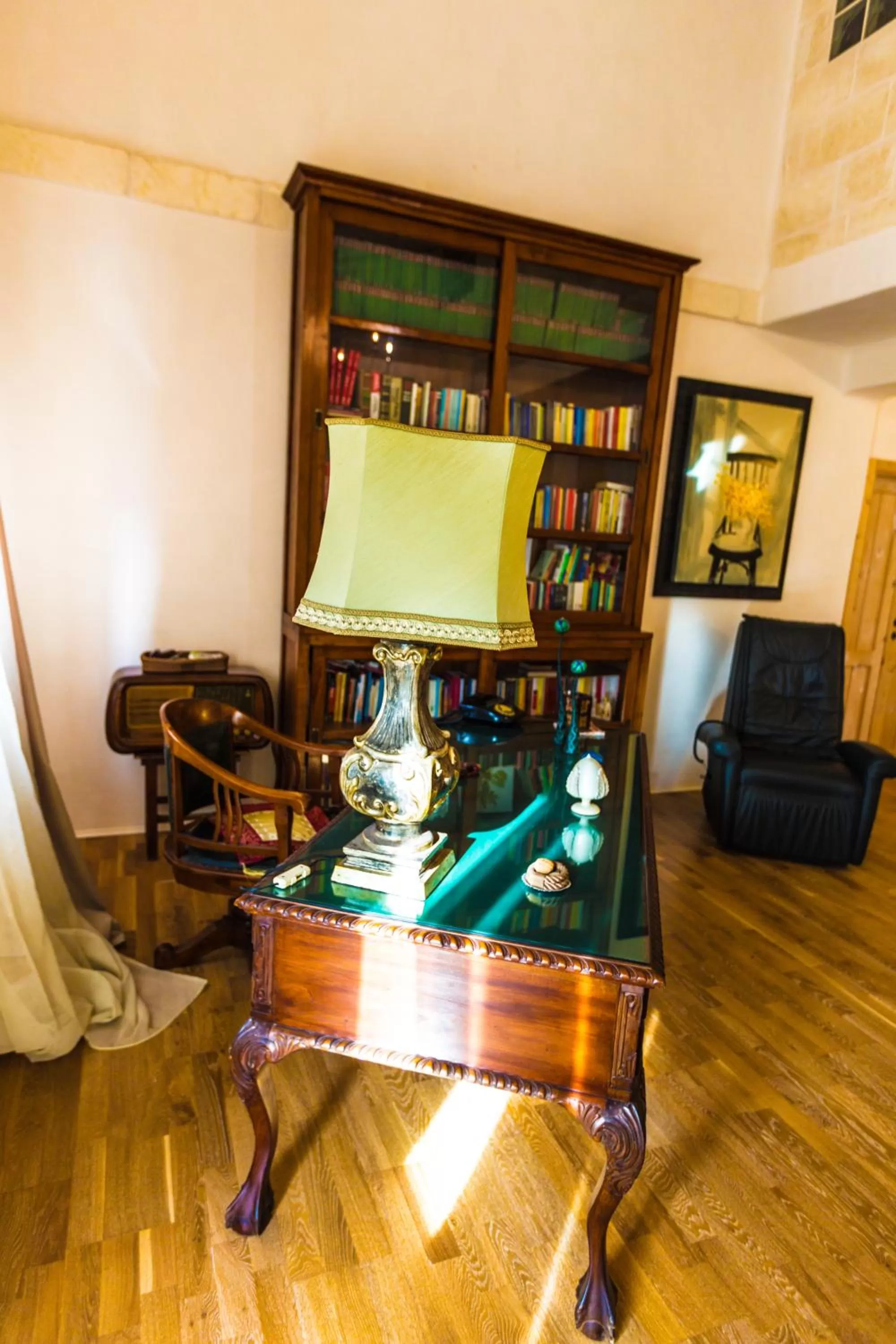 Communal lounge/ TV room in B&B Giovannarolla Green House