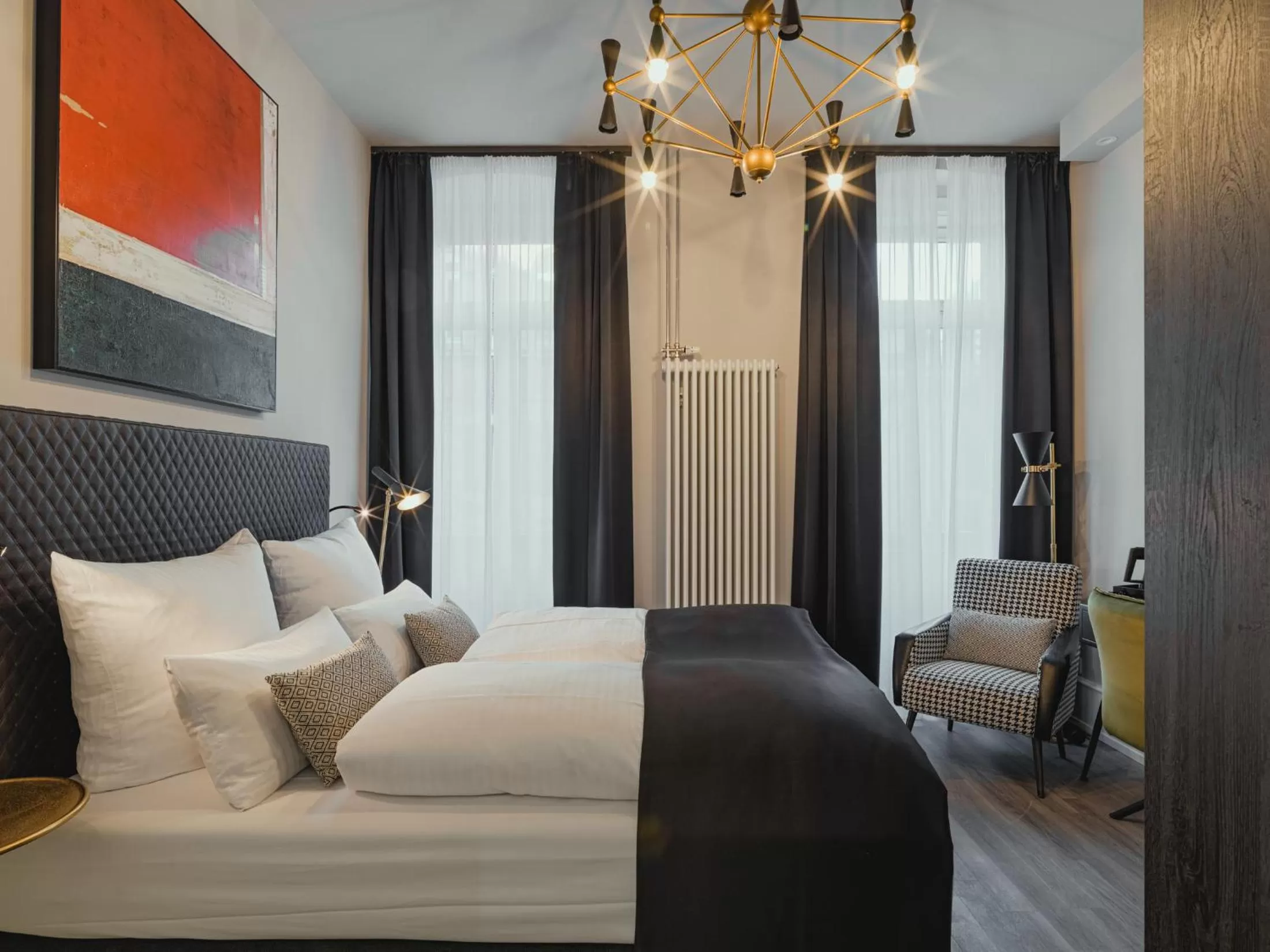 Bed in BS Boutique Hotel