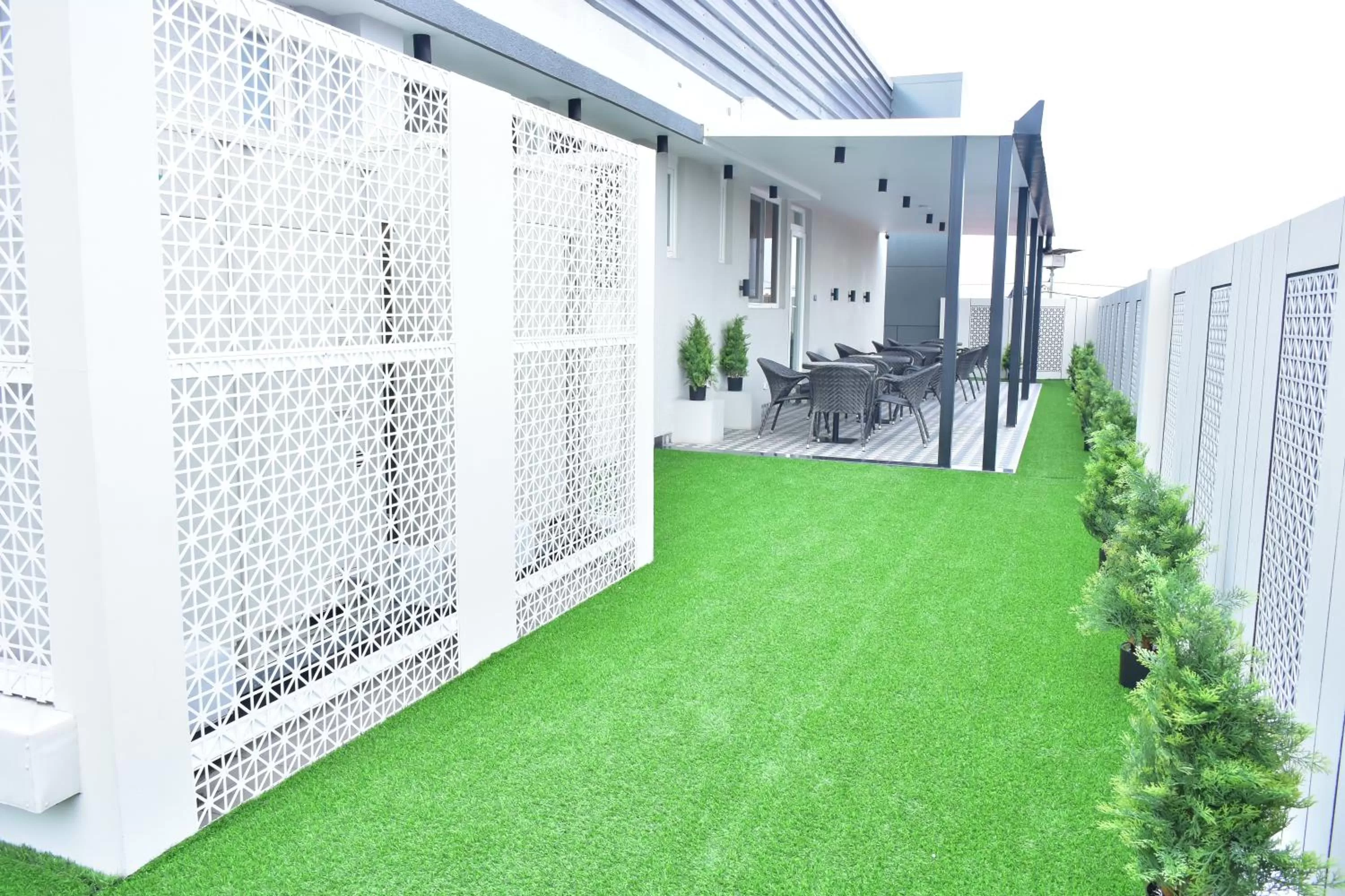 Garden in Hotel Stella