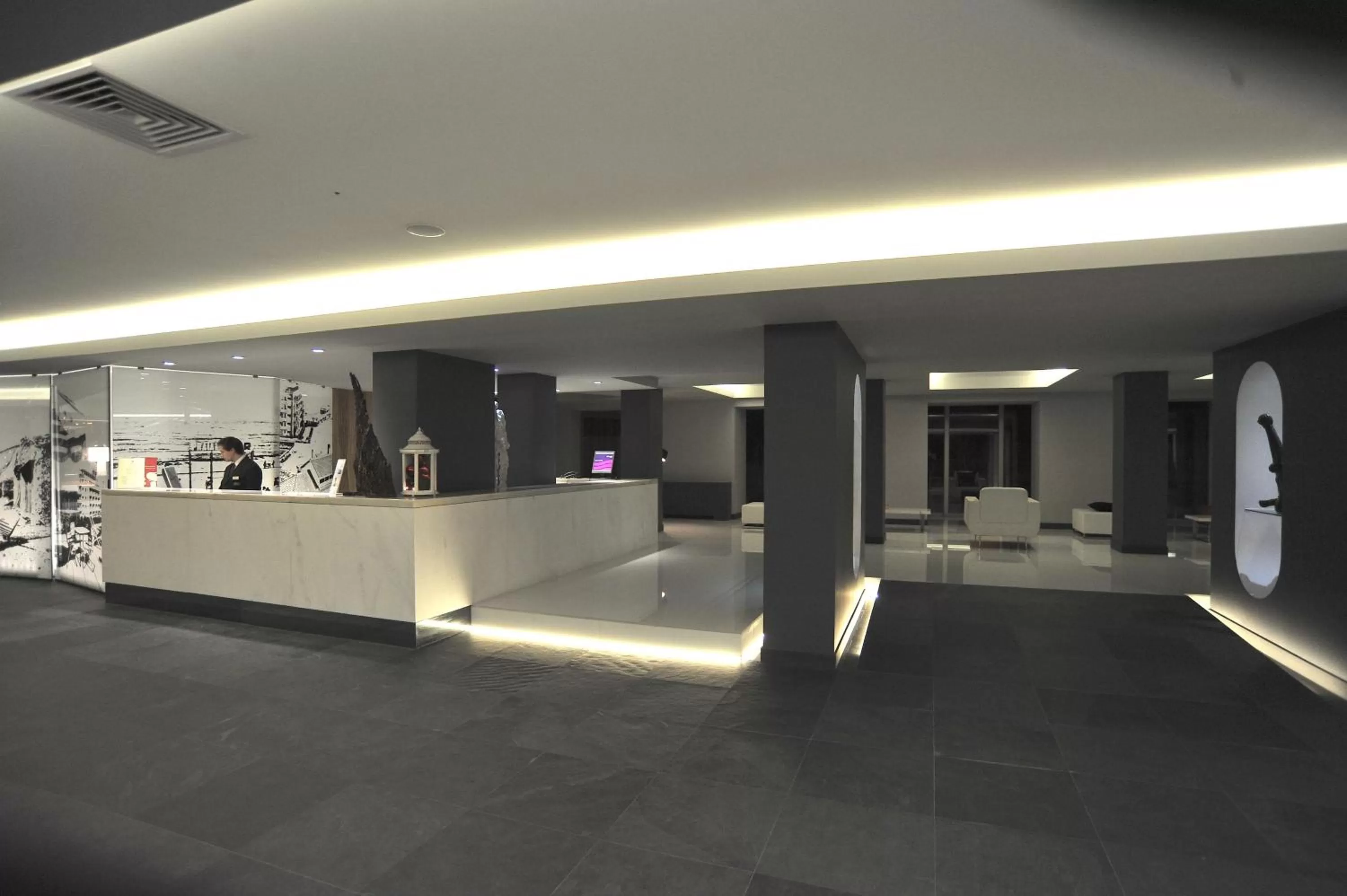 Lobby or reception in Axis Ofir Beach Resort Hotel