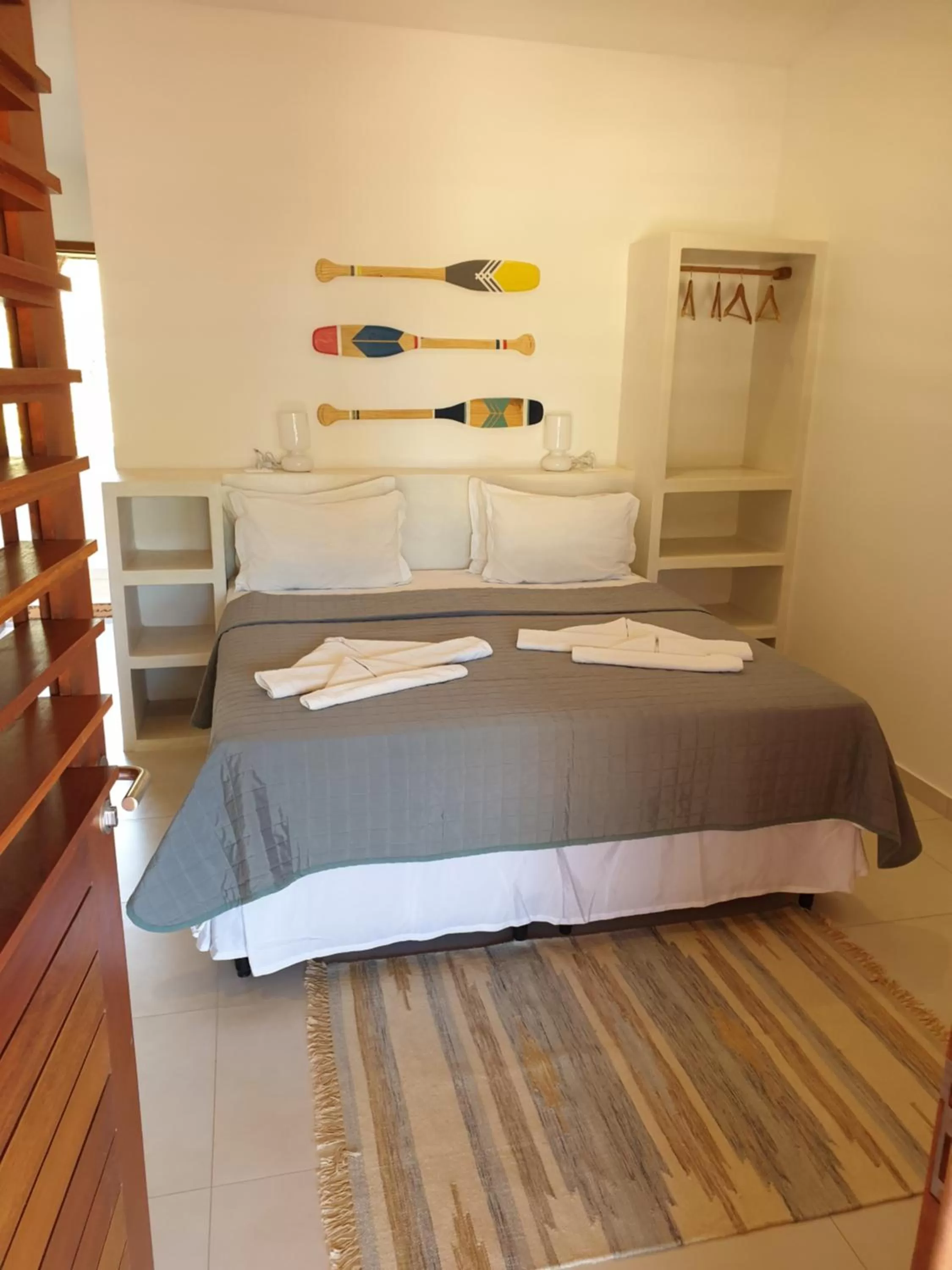 Bed in Pousada Recanto da Praia