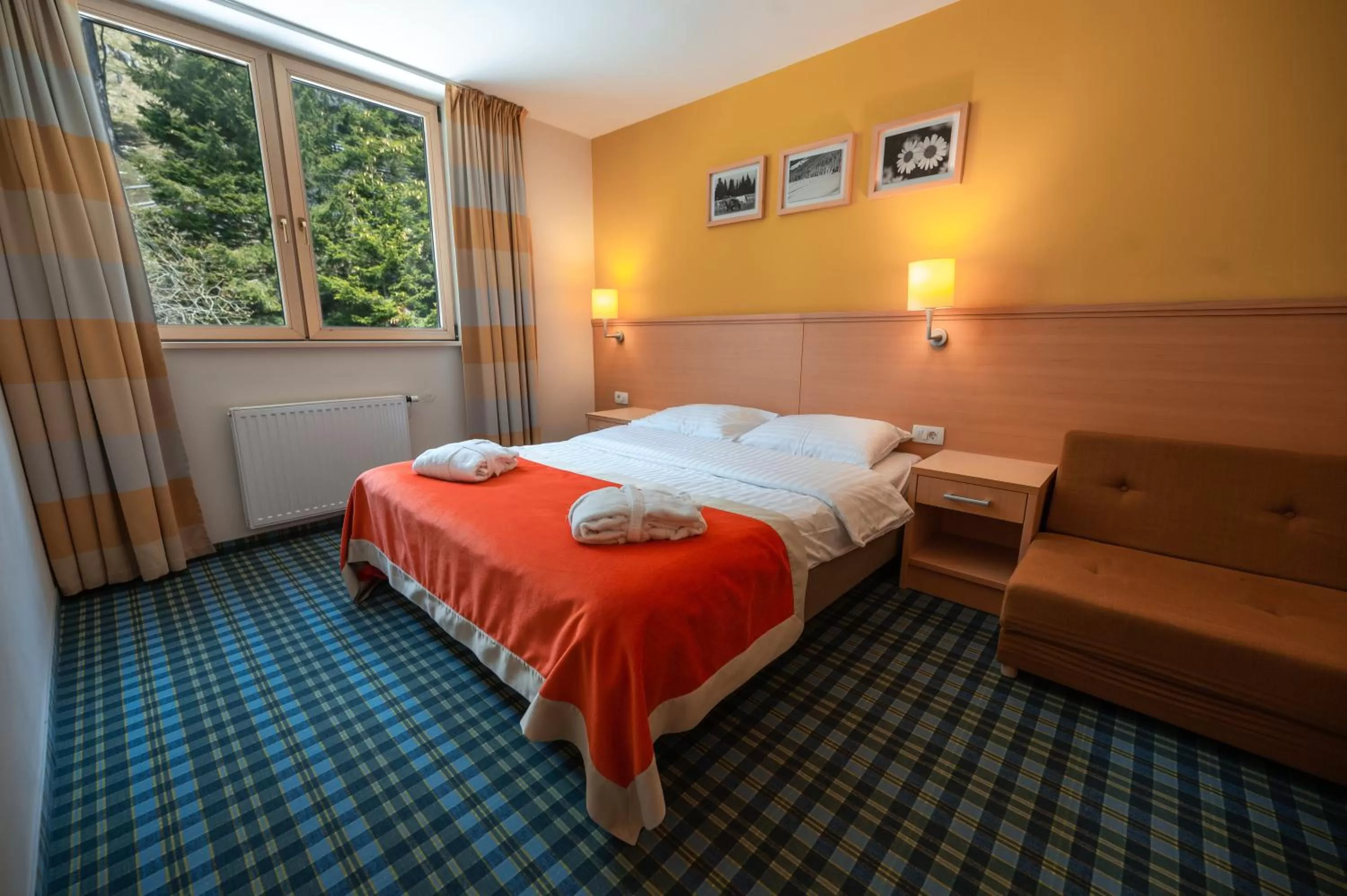 Bed in Wellness Hotel Montis