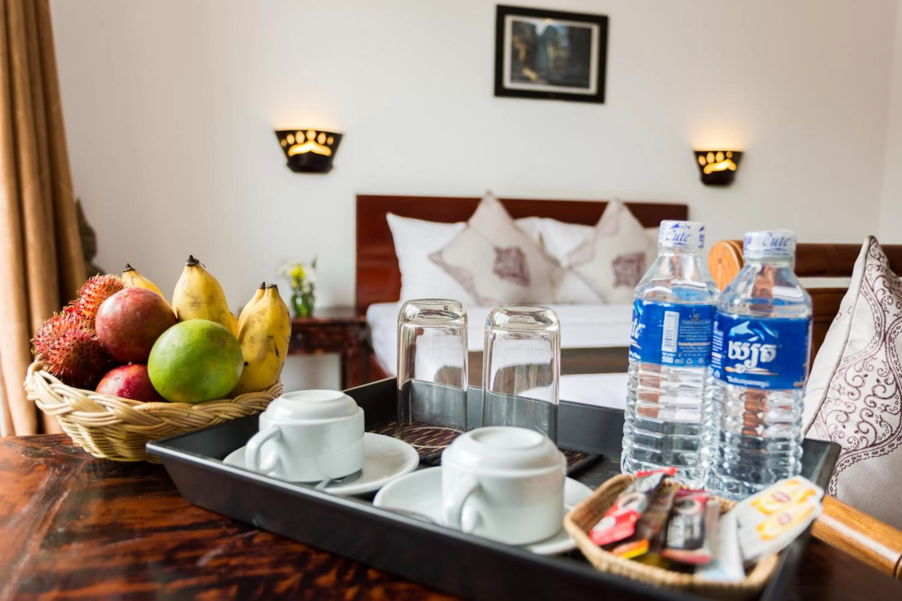 Coffee/tea facilities in La Villa du Bonheur