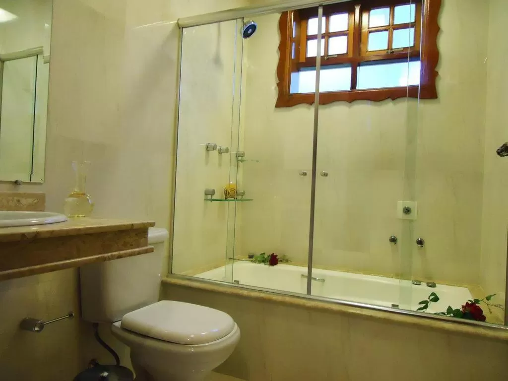 Bathroom in Pousada do Castelo