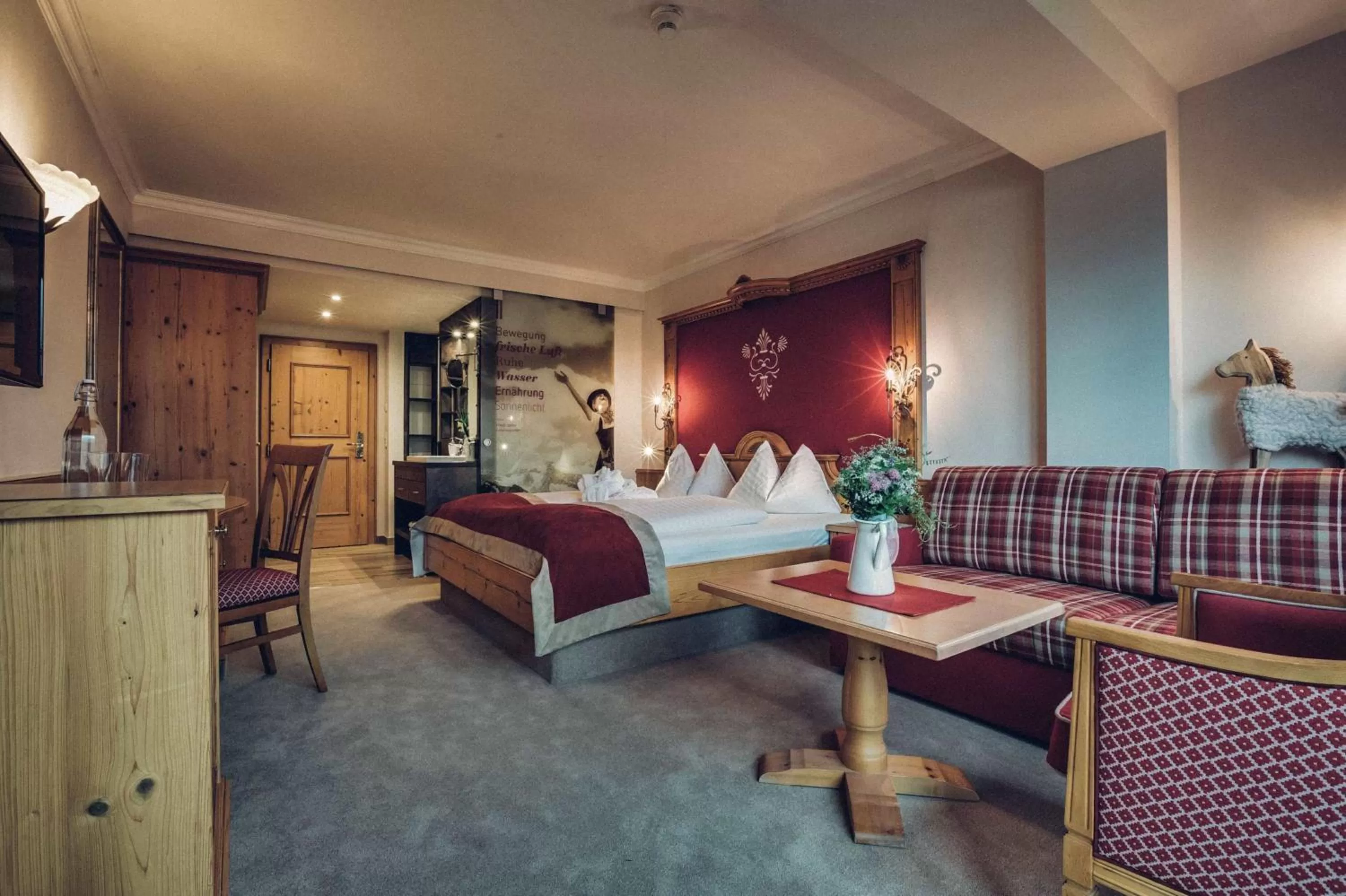 Photo of the whole room, Bed in Superior Sport und Familienresort Alpenblick