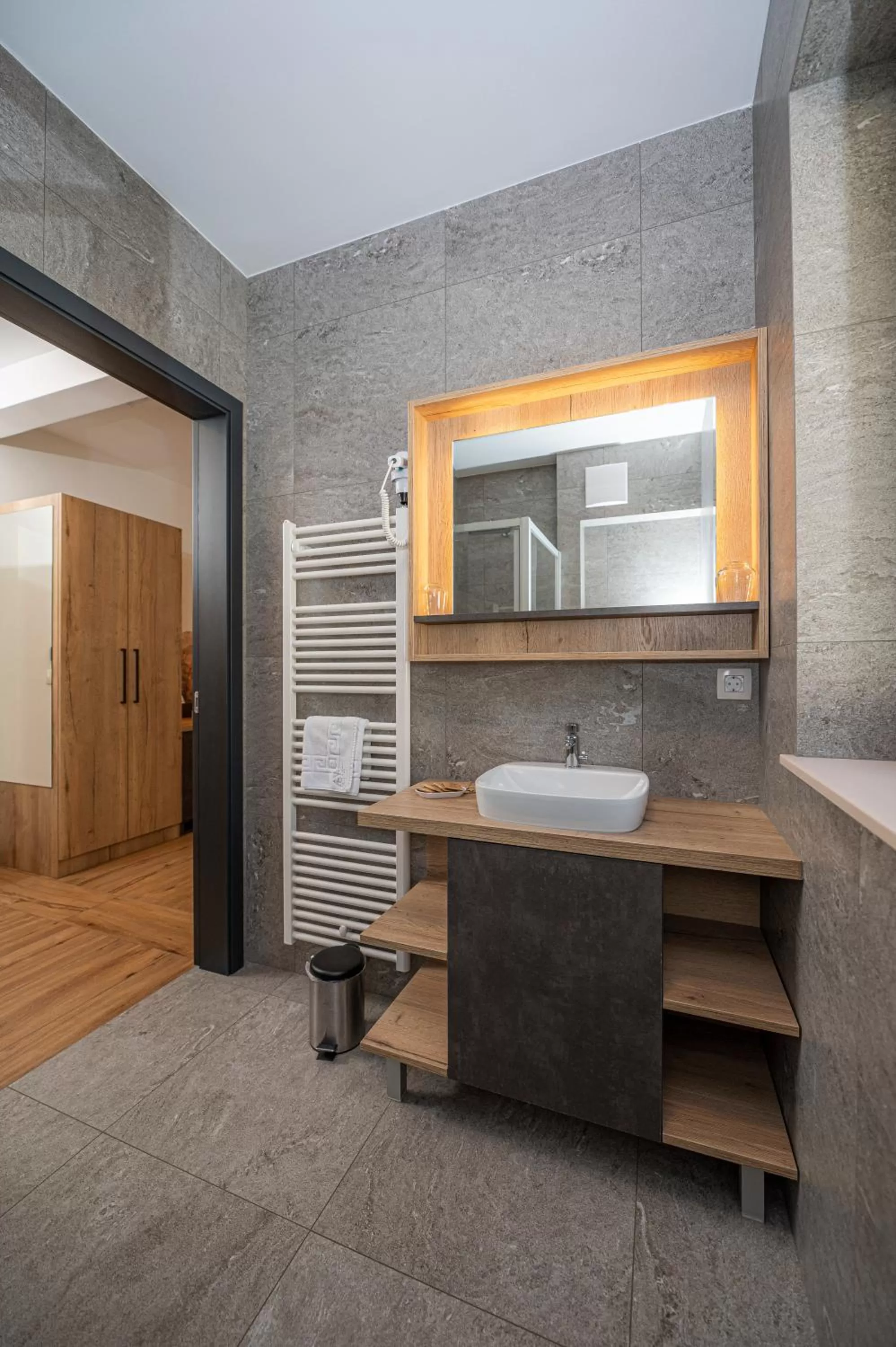 Bathroom in Veldes B&B