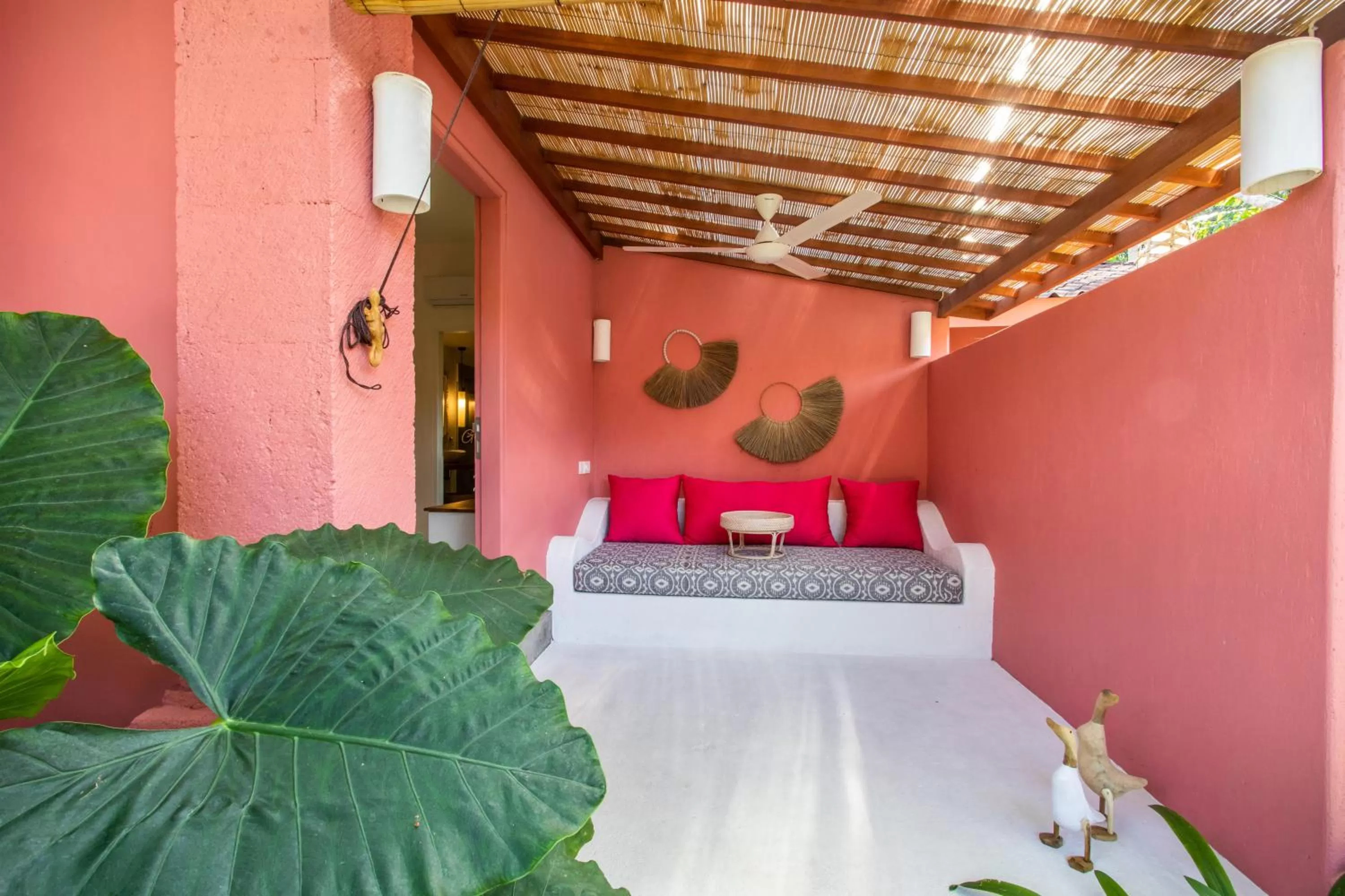 Balcony/Terrace, Bed in PinkPrivate Sanur - for Cool Adults Only