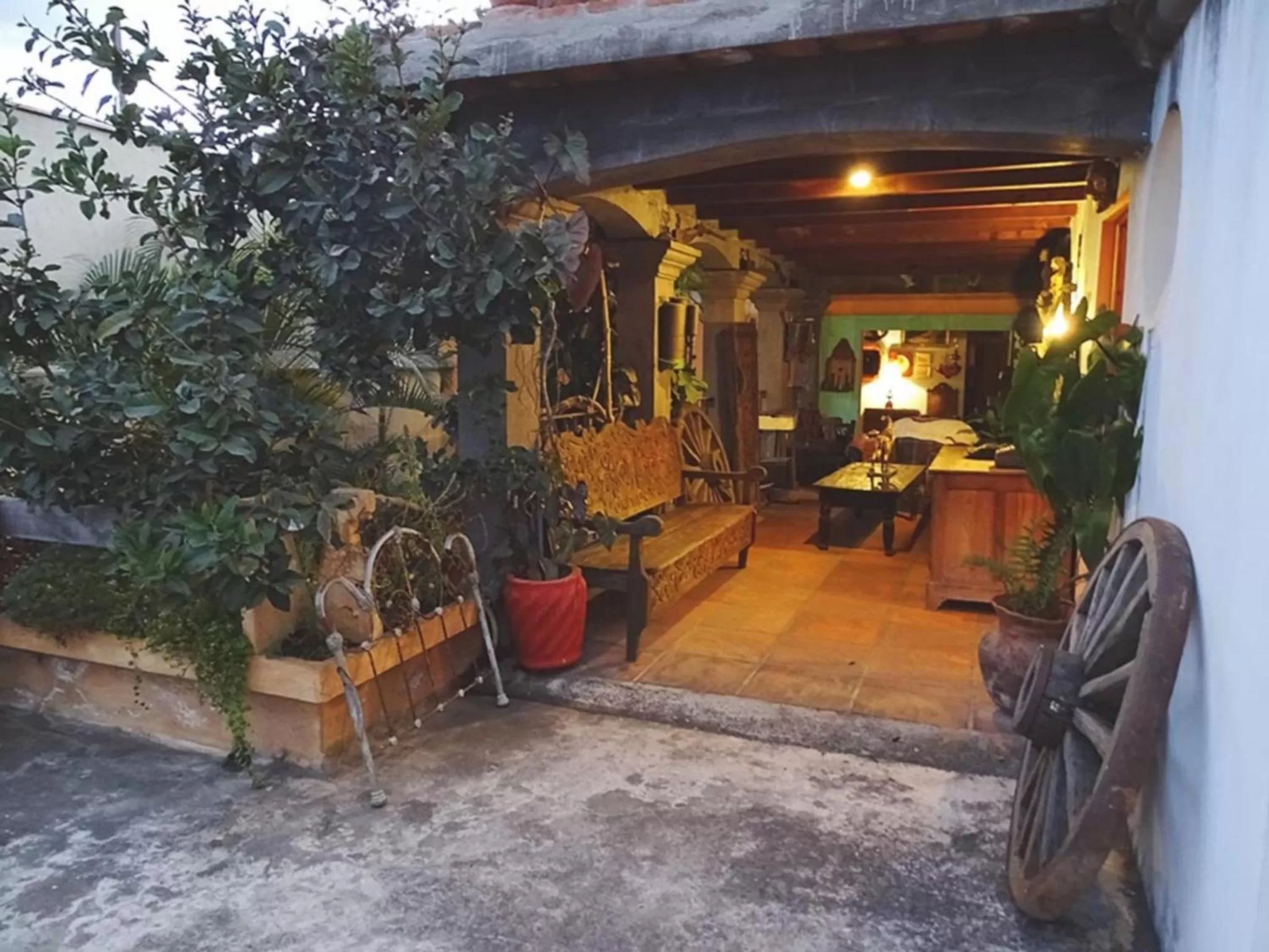 Area and facilities, Lounge/Bar in Posada San Sebastian