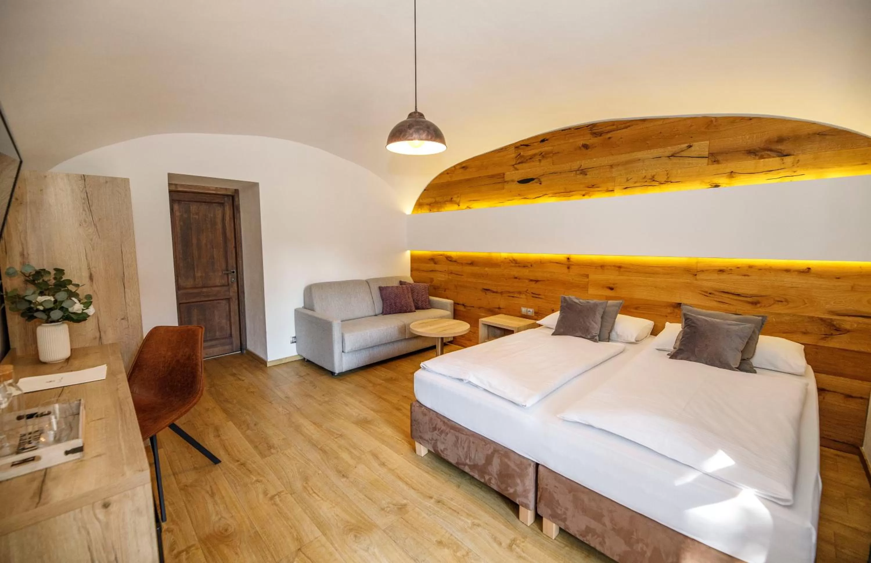 Photo of the whole room, Bed in Dvůr Pecínov