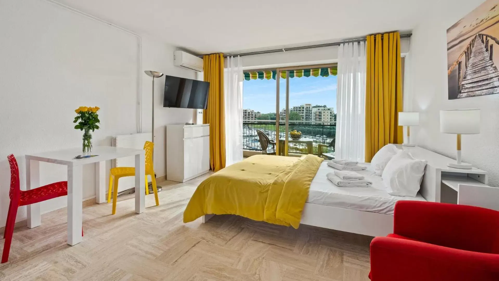 Studio with Pool View (2 Adults) in Cannes Marina Appart Hotel Mandelieu Studio with Pool View (2 Adults) in Cannes Marina Appart Hotel Mandelieu