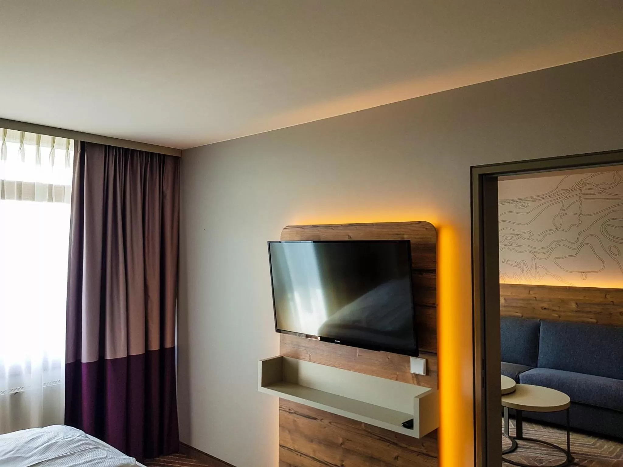 Decorative detail, TV/Entertainment Center in feelMOOR - Gesundresort Bad Wurzach