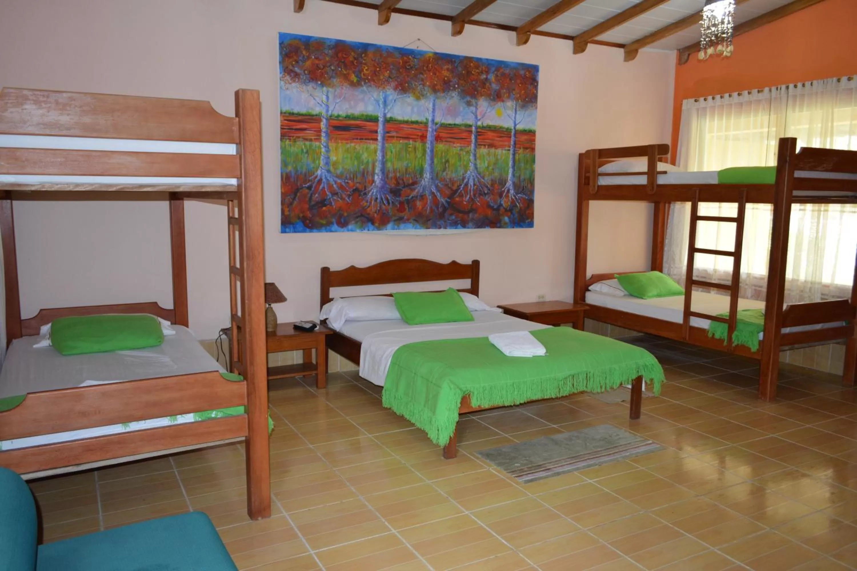 Day, Bunk Bed in Cabañas Yakuruna