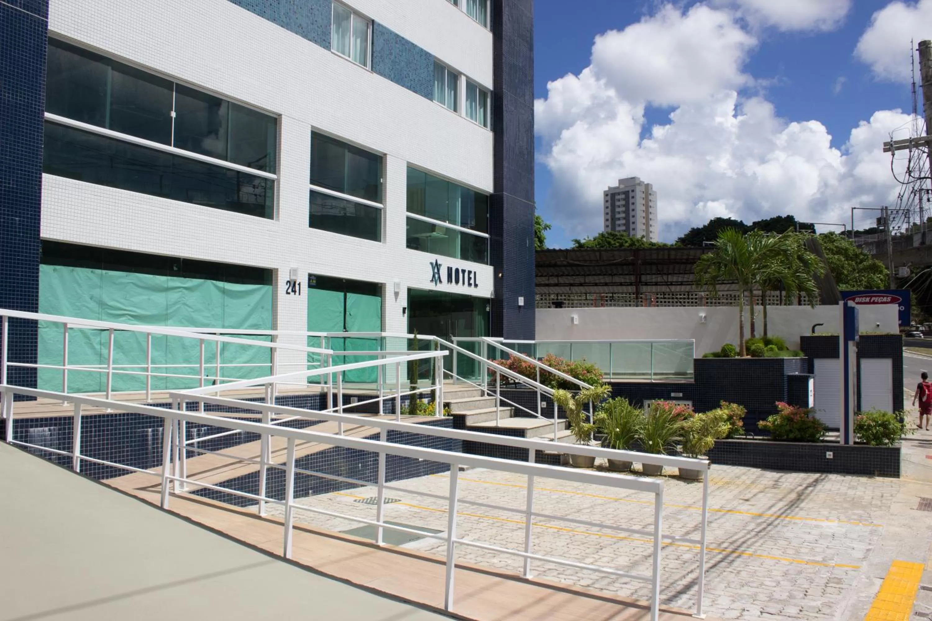 On site in Aquarena Hotel