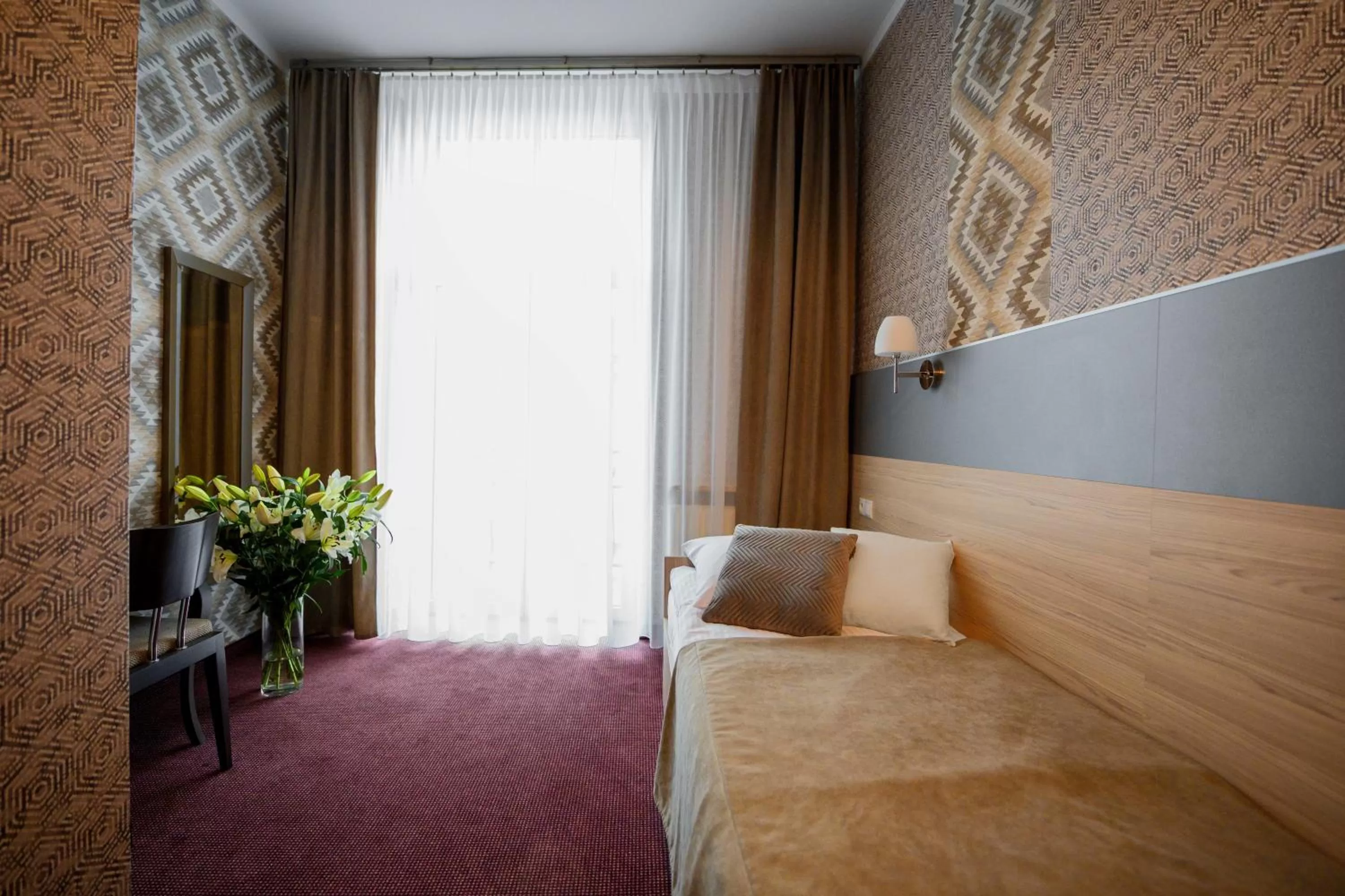 Bed in Hotel Kazimierz