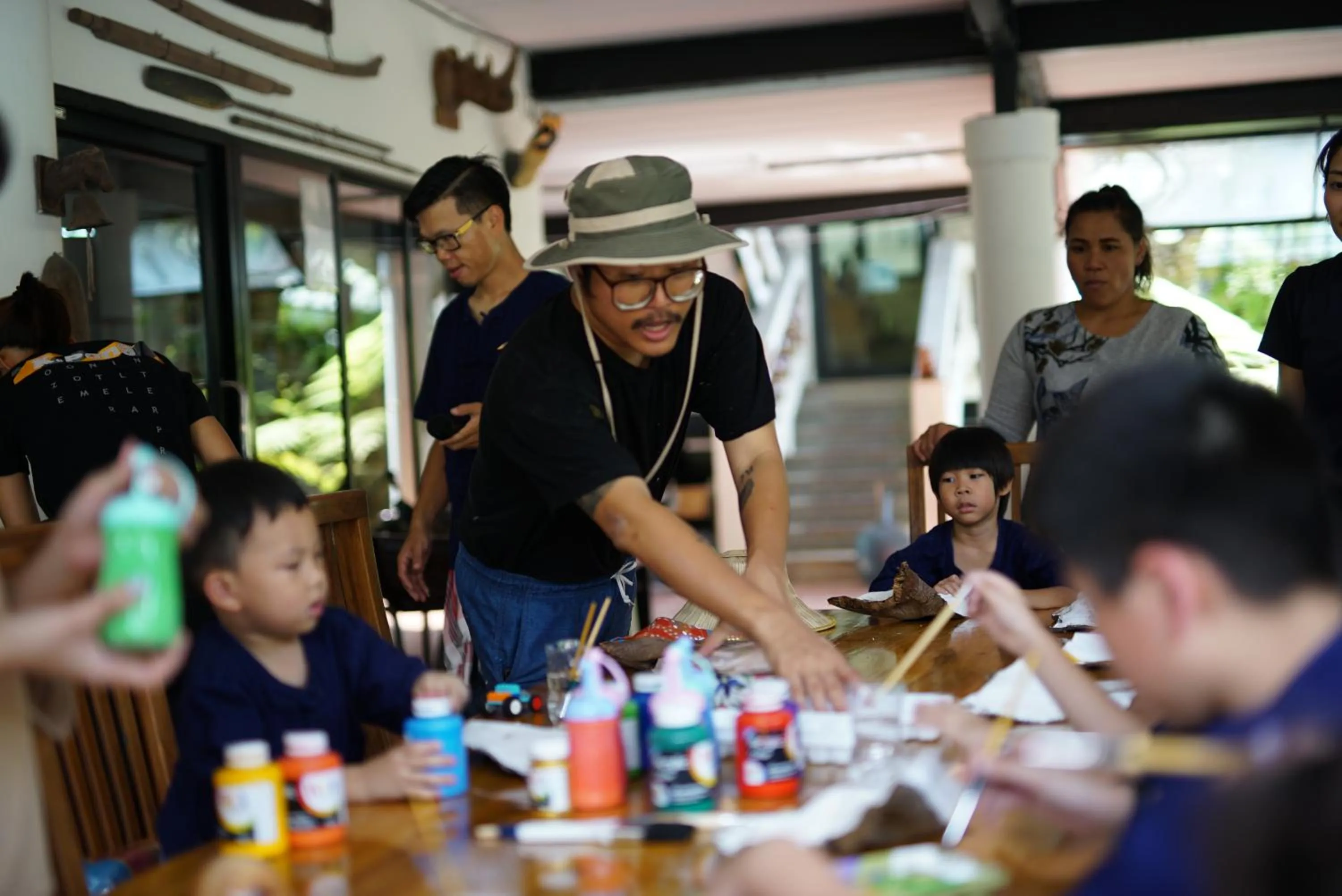 People in Villa Panalai