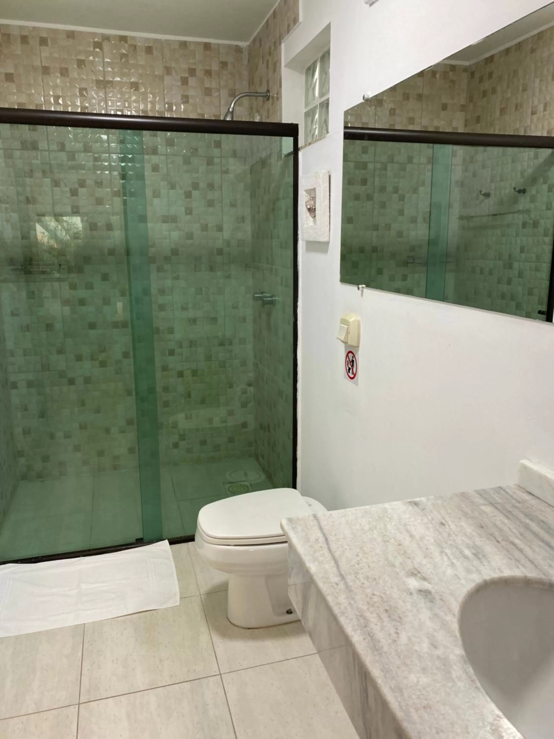 Bathroom in Pousada Casa da Praia