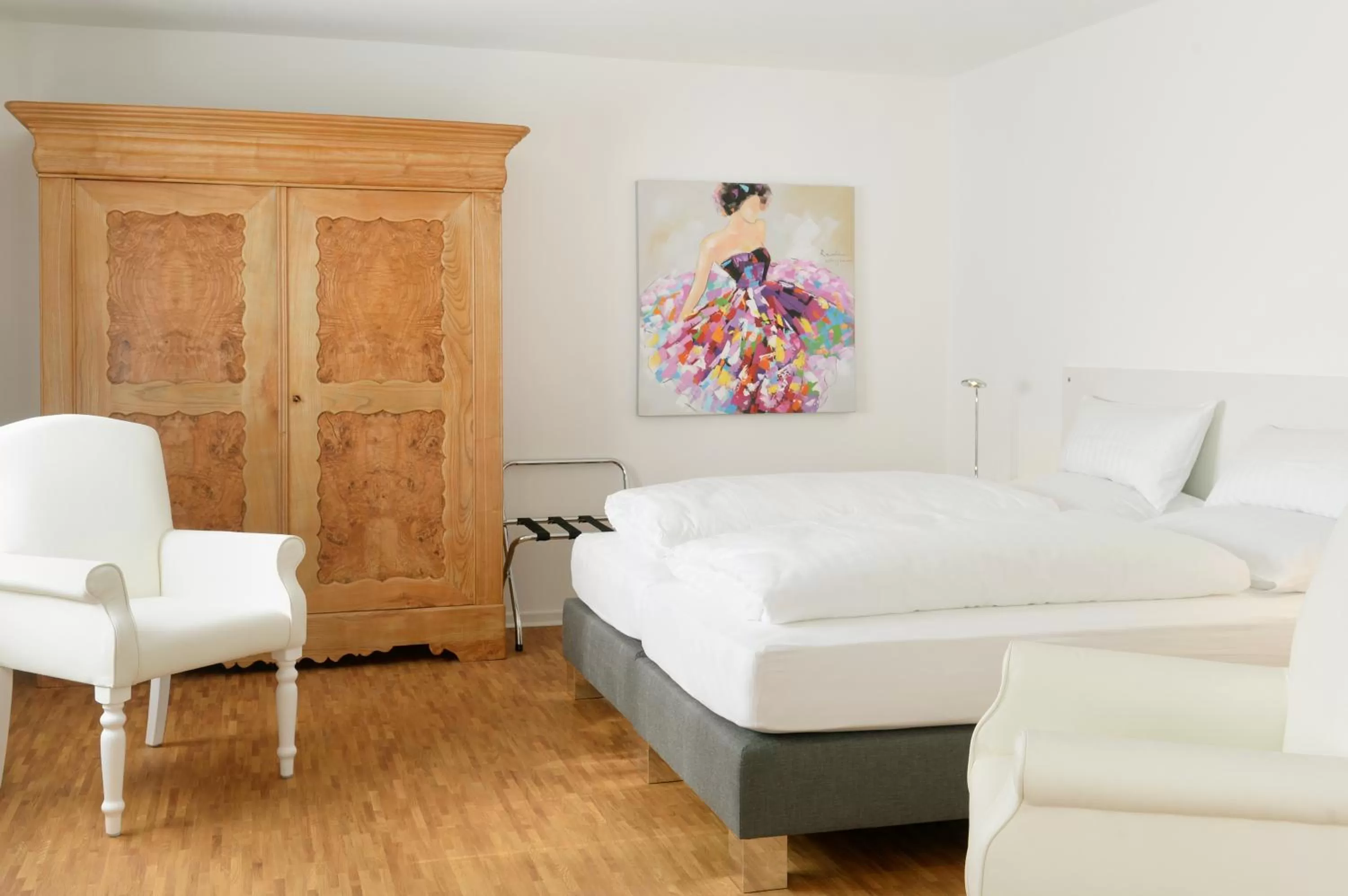 Photo of the whole room, Bed in Bed & Breakfast Meerbusch