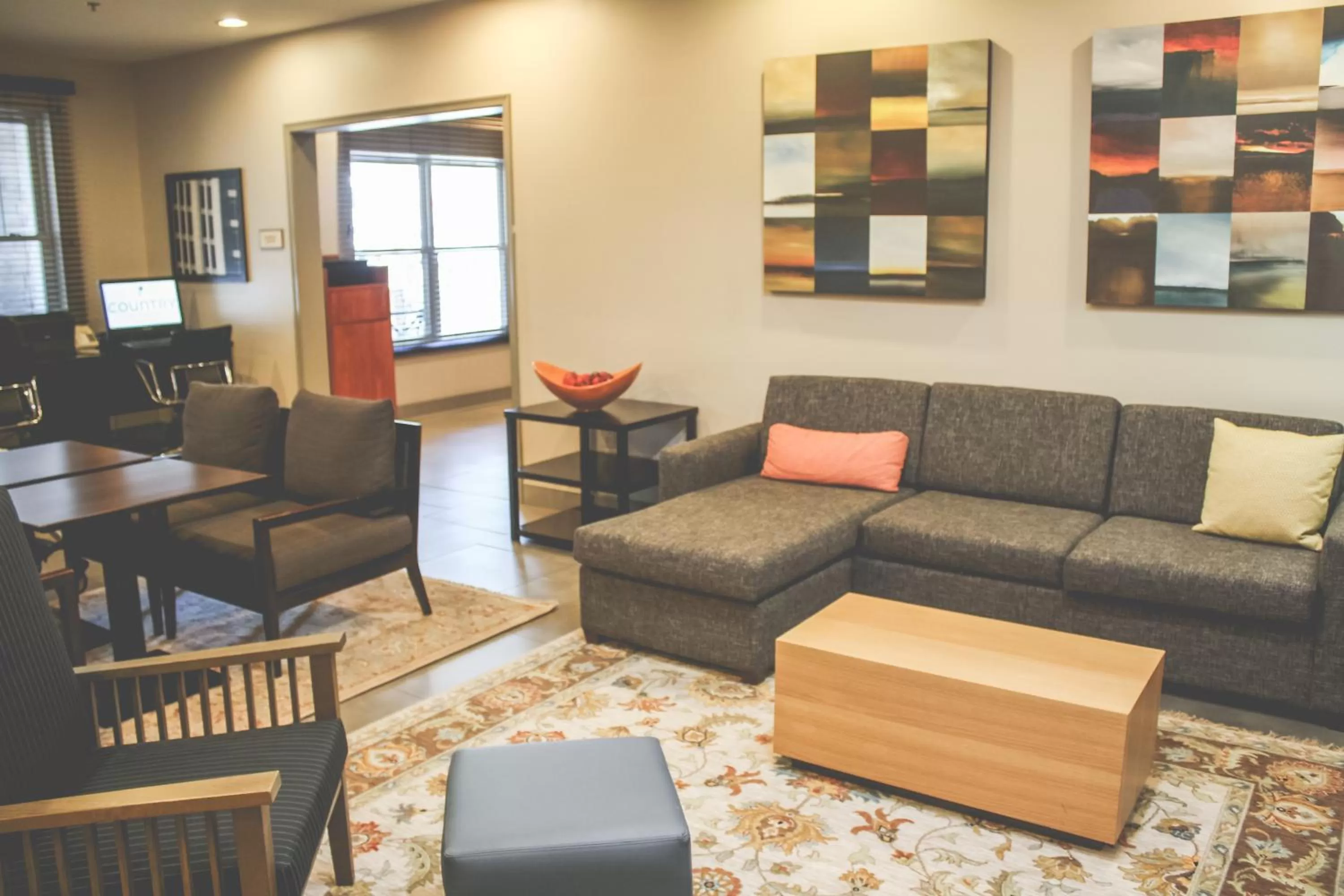Lobby or reception in Country Inn & Suites by Radisson, Washington Dulles International Airport, VA