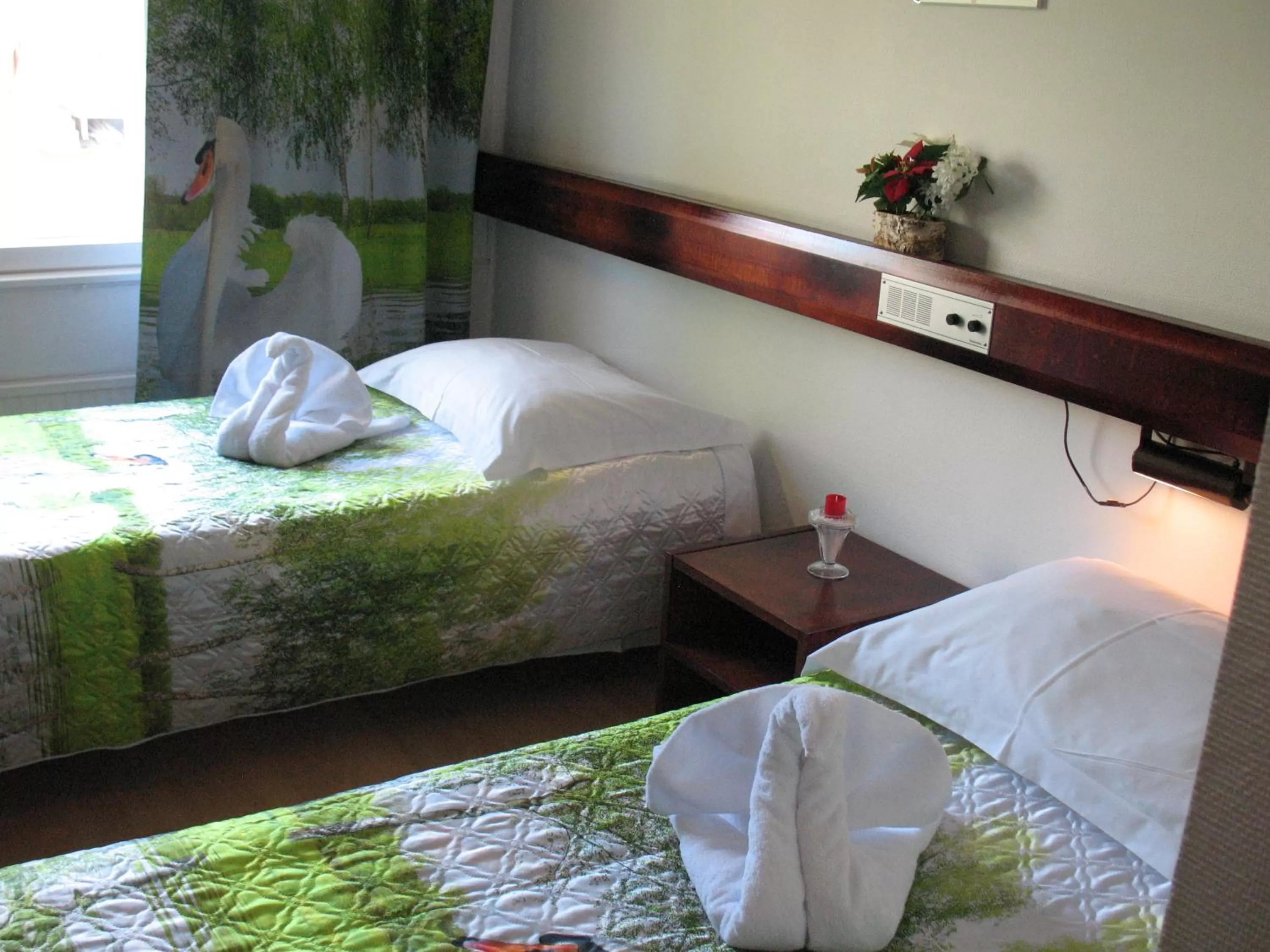 Bed in Hotel Kemijärvi