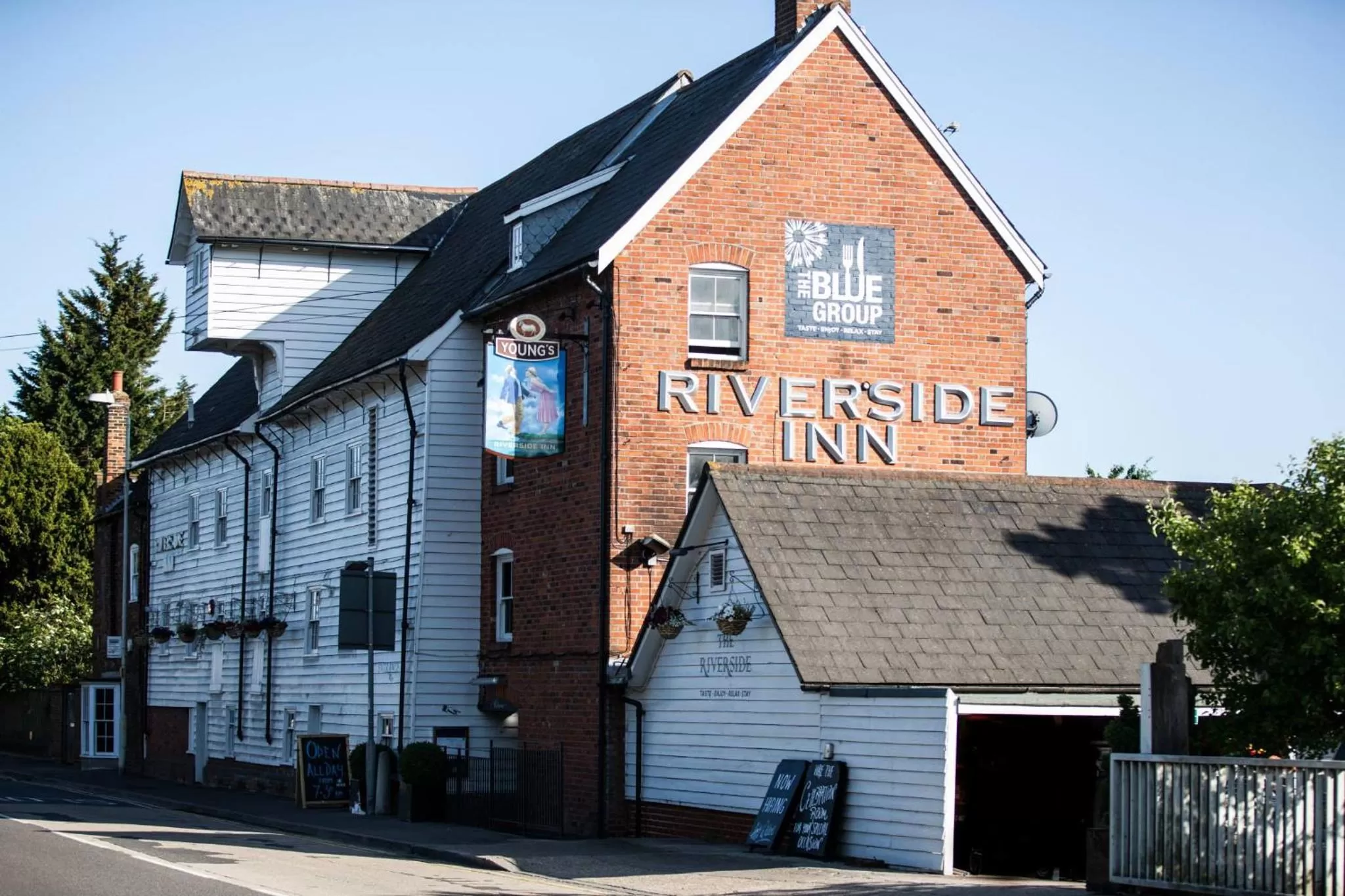 Property building in The Riverside Inn