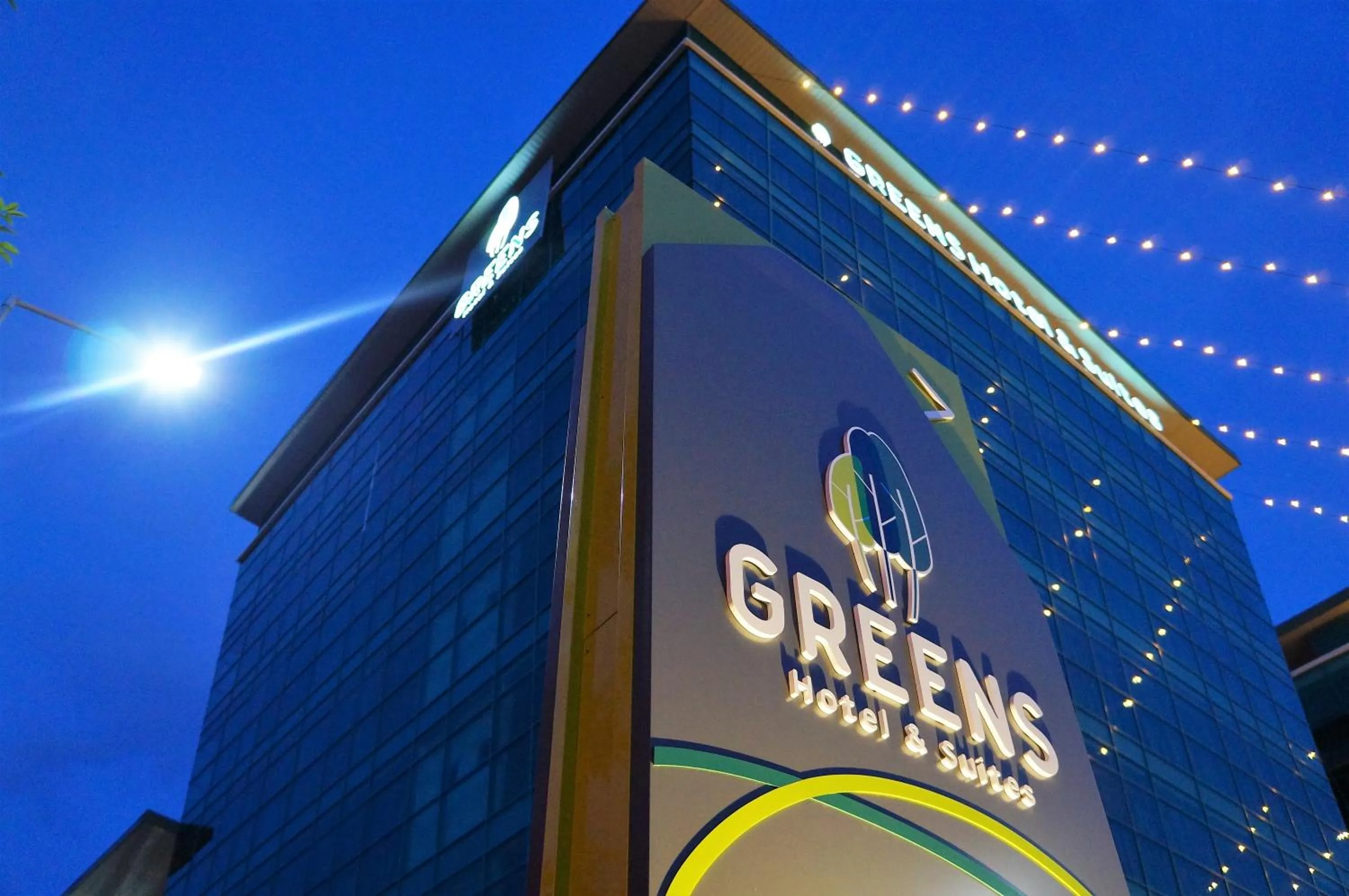 Facade/entrance in Greens Hotel & Suites