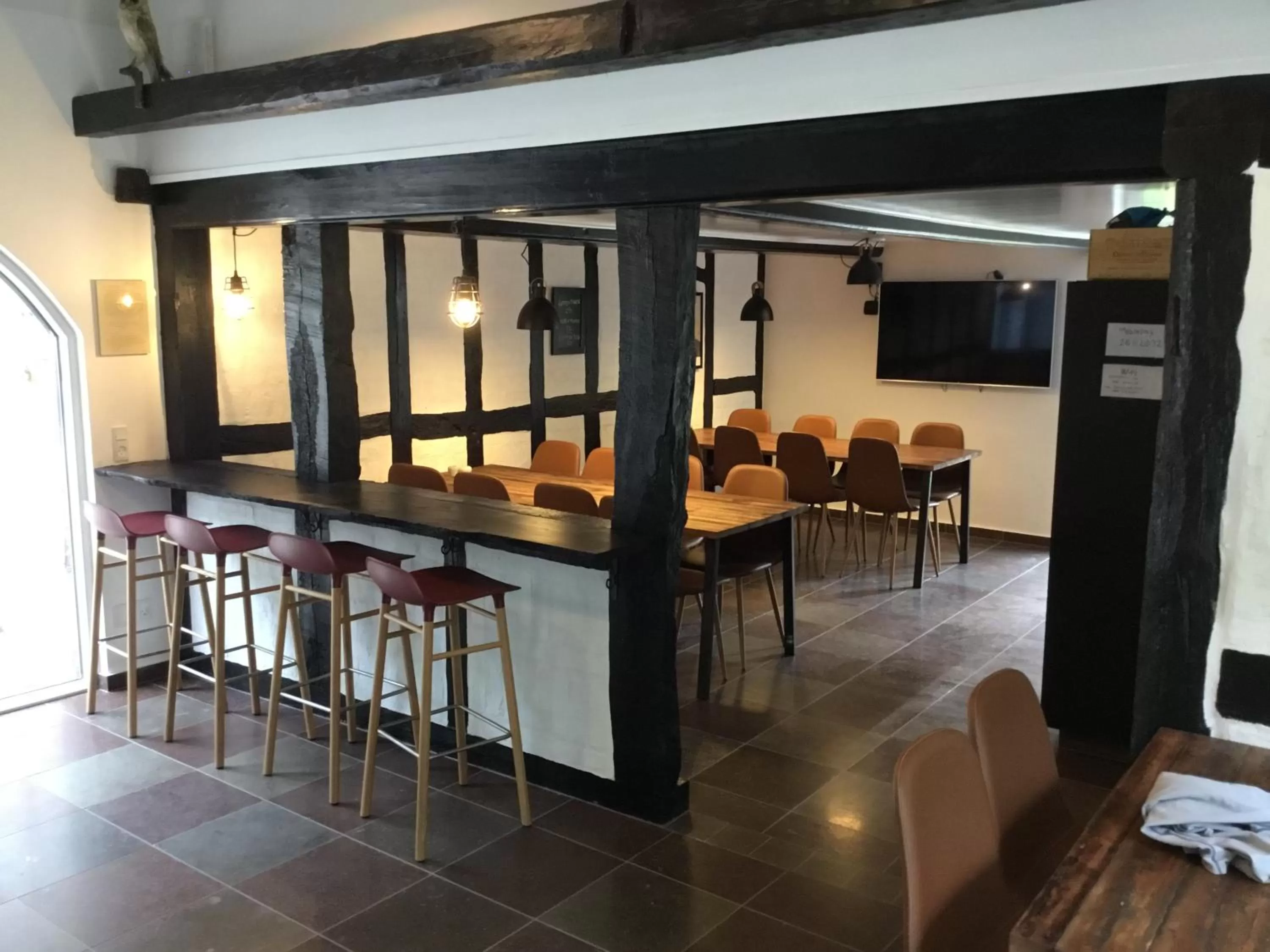 Lobby or reception in Hørhavegården B&B