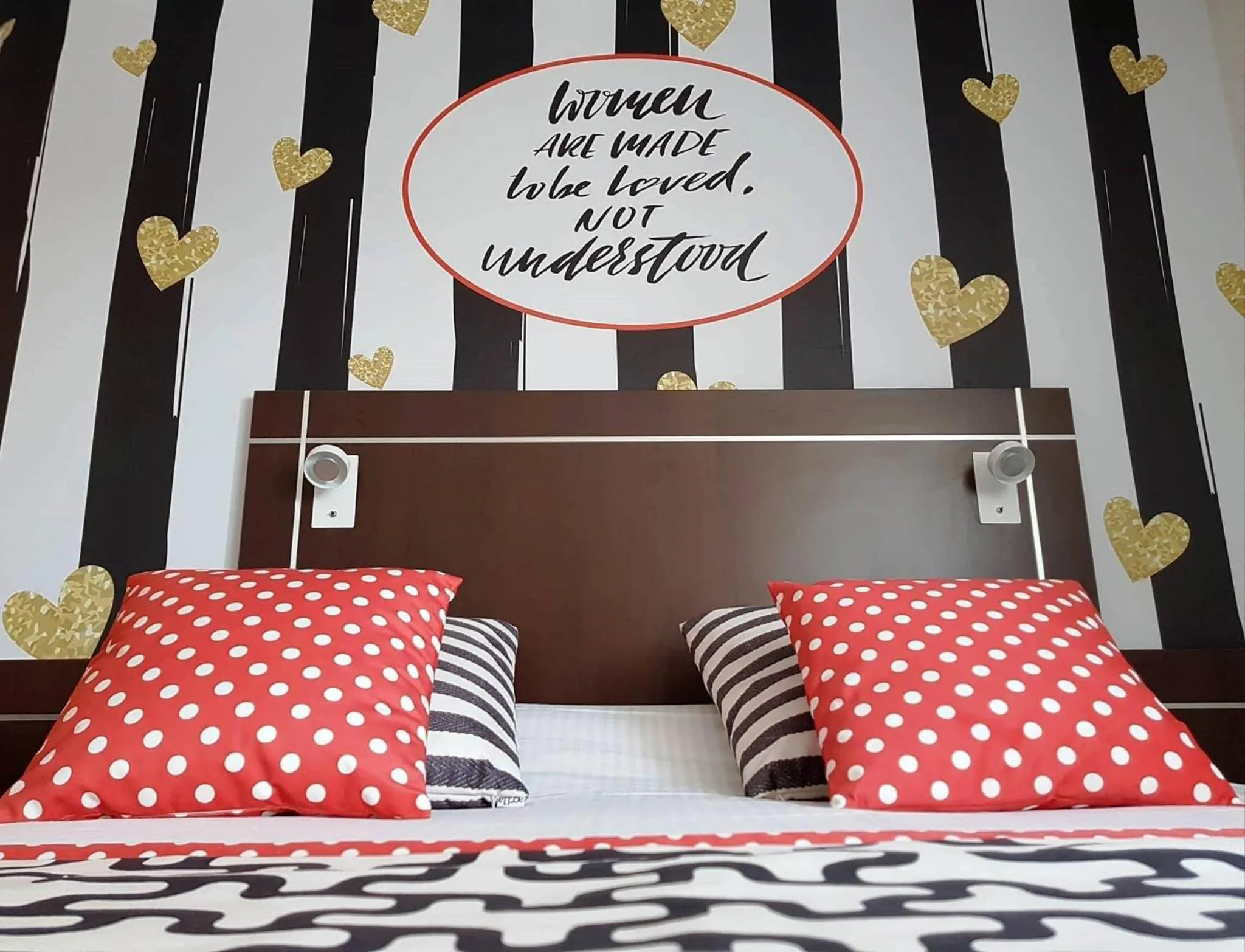 Bed in Logis Boutique Hotel Novalis