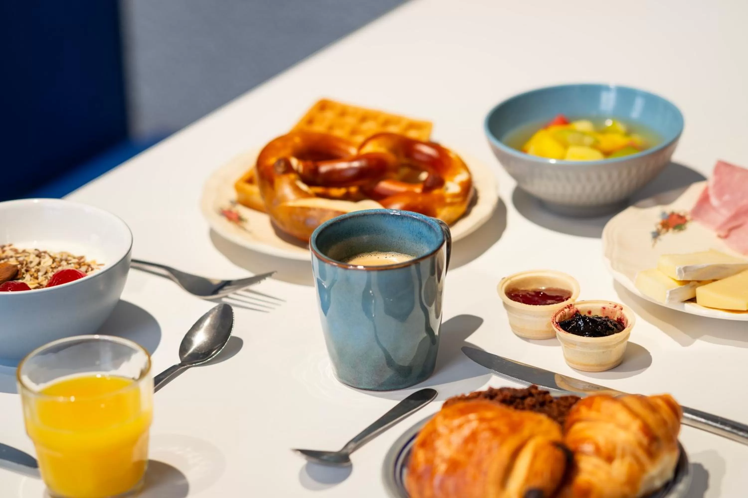 Breakfast in Ibis Budget Strasbourg Centre Gare