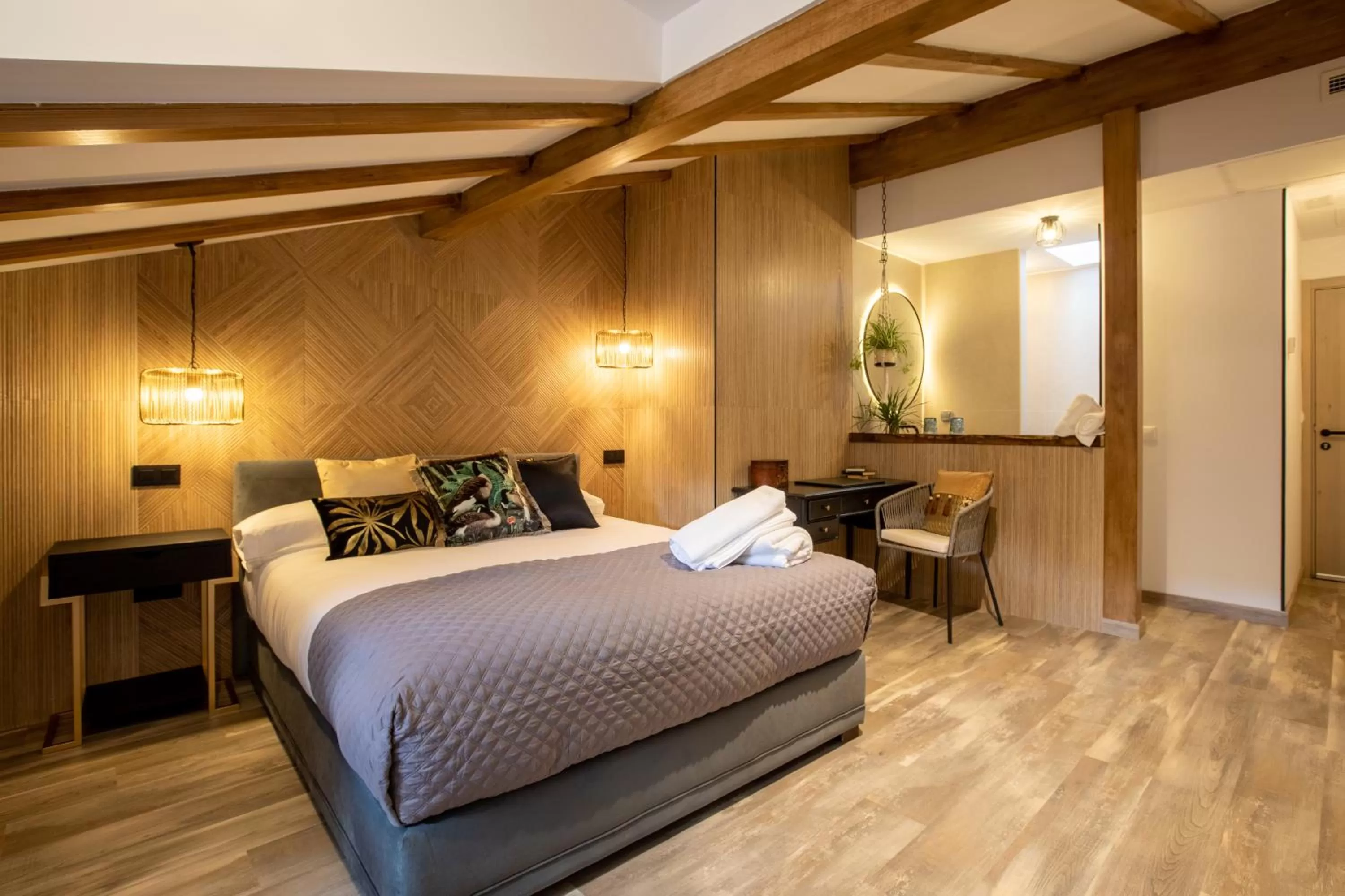 Photo of the whole room, Bed in la posada de consuelito