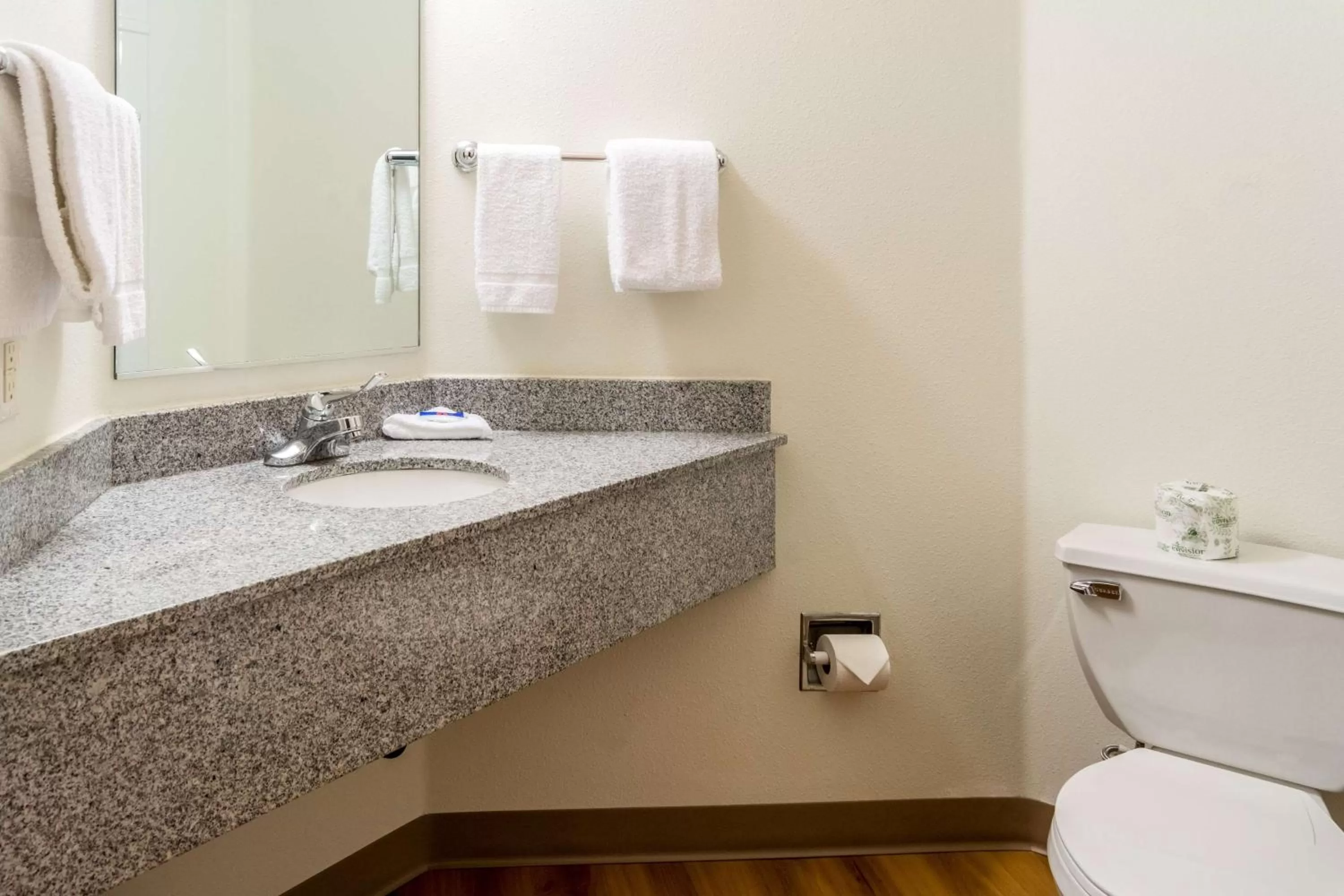 Toilet in Motel 6-Lincoln City, OR