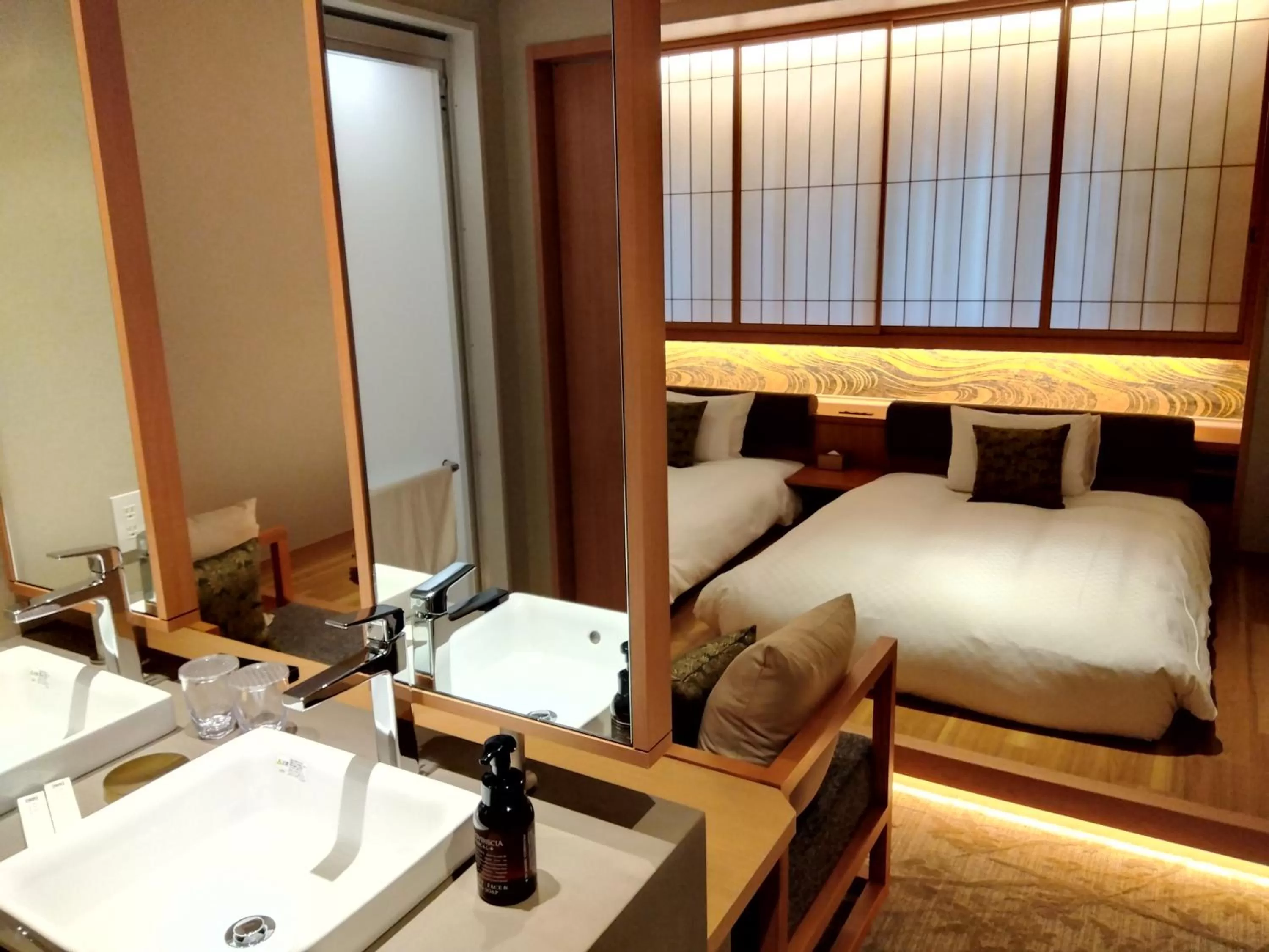 Photo of the whole room, Bed in KAYA Kyoto Nijo Castle, BW Signature Collection by Best Western