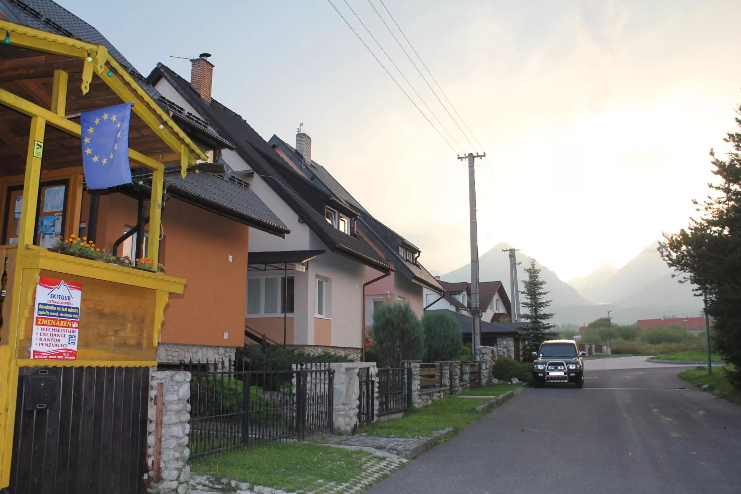 Mountain view in Penzión Skitour