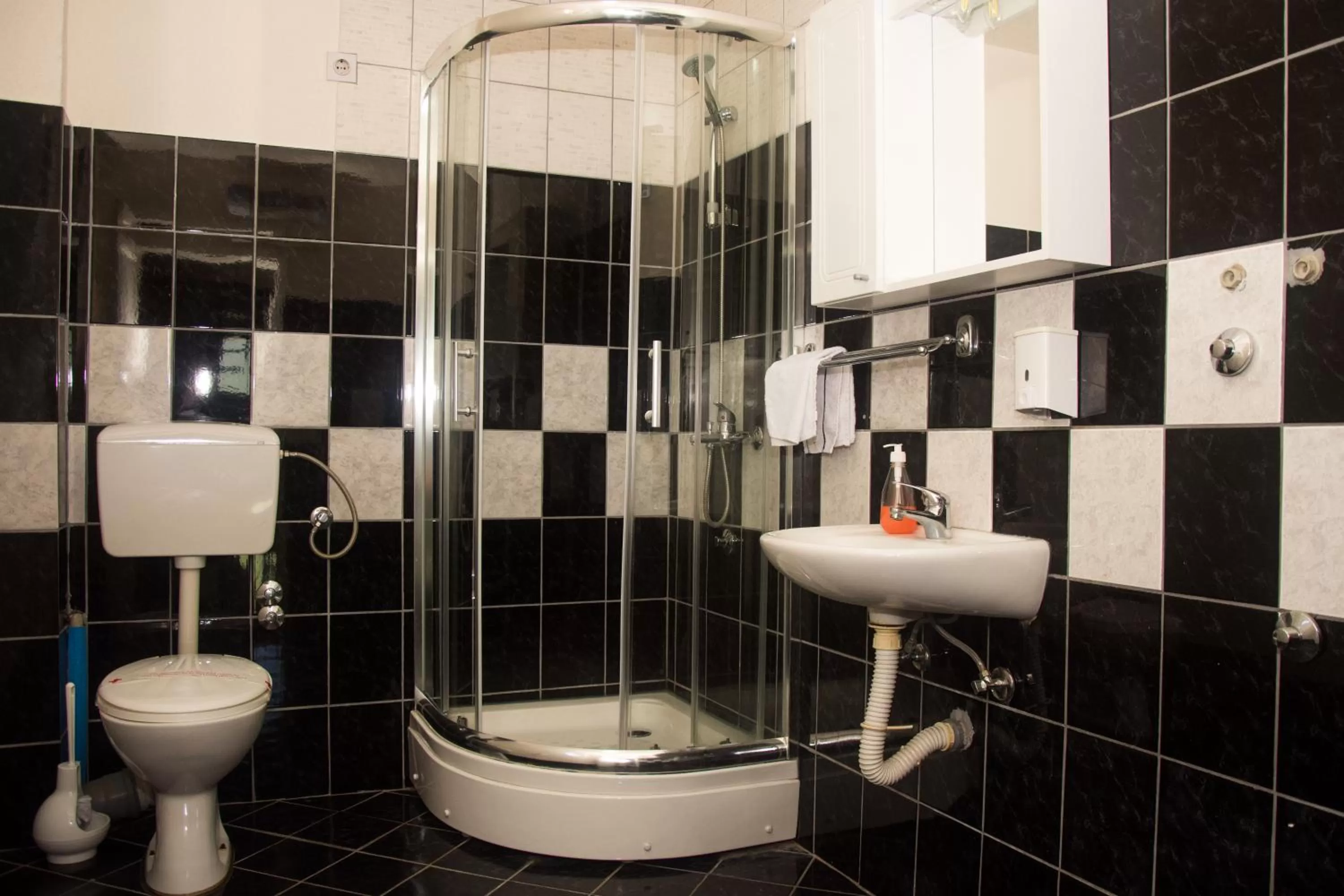 Bathroom in Motel Aura