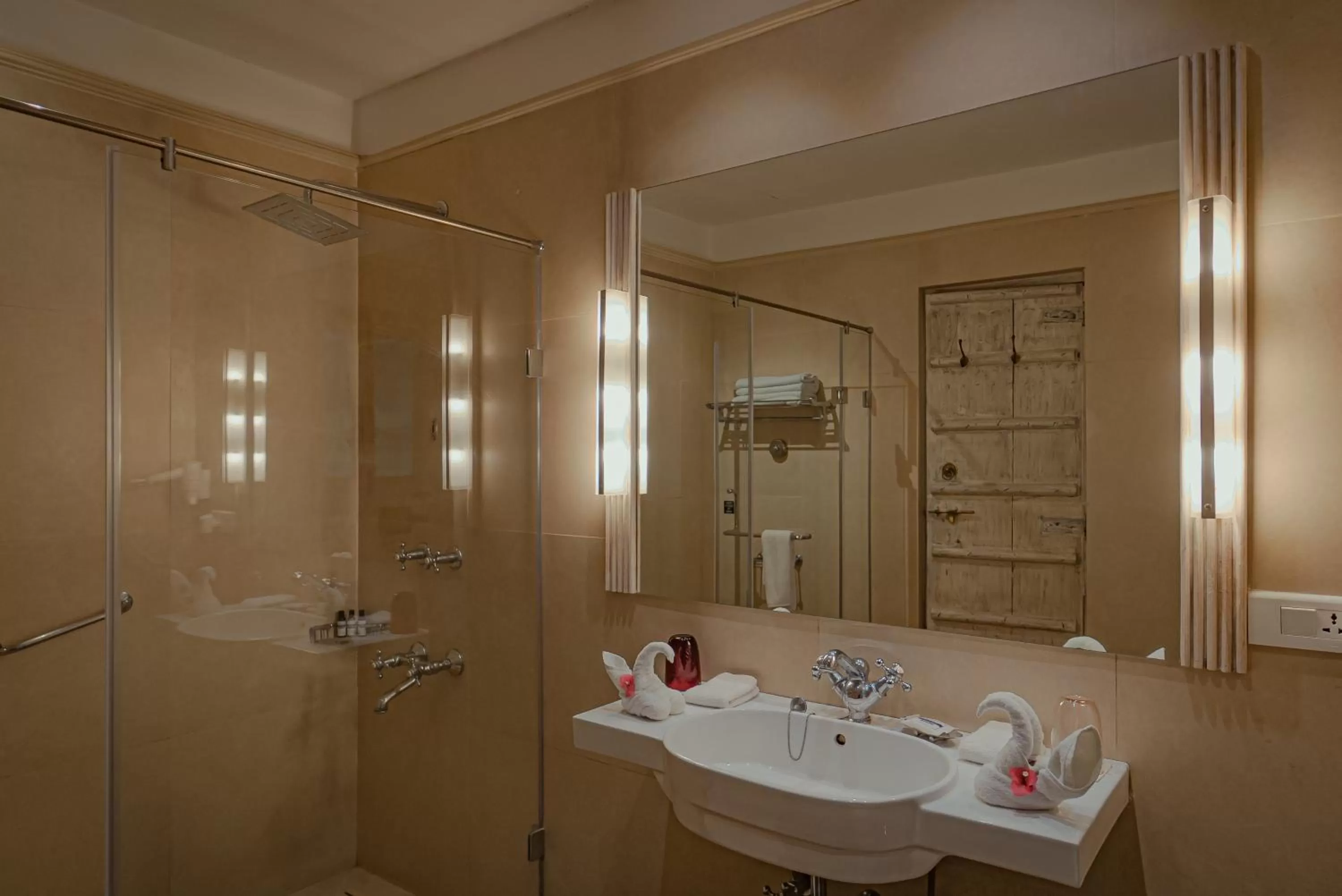 Bathroom in Ajit Bhawan - A Palace Resort