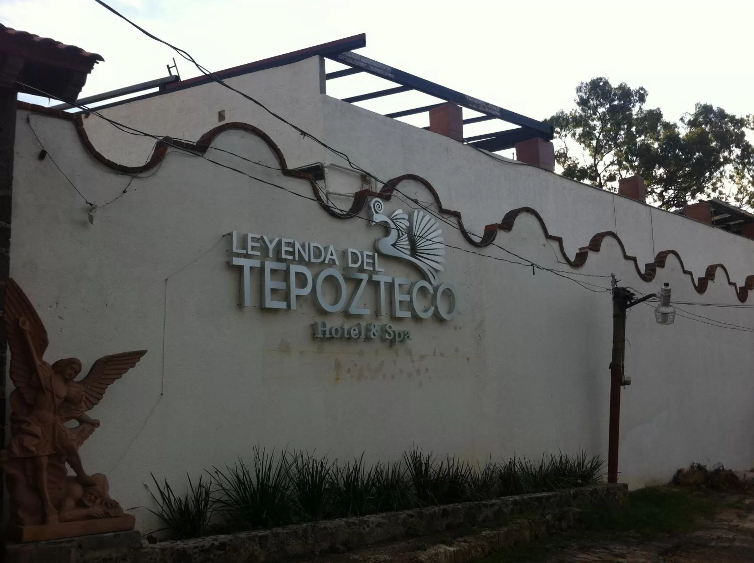 Property logo or sign, Property Building in Hotel Leyenda del Tepozteco