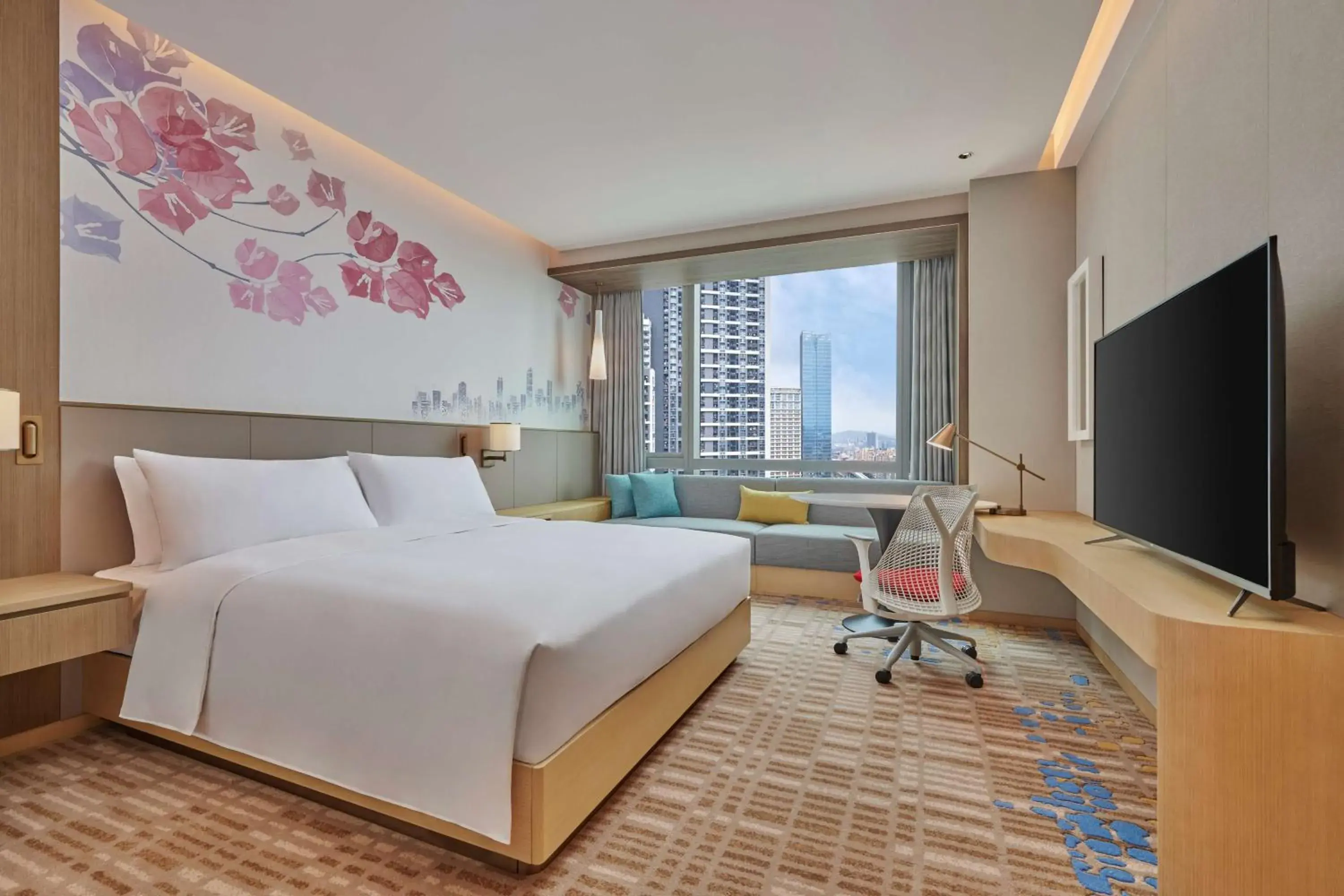 King Room - Mobility Accessible in Hilton Garden Inn Shenzhen Guangming King Room - Mobility Accessible in Hilton Garden Inn Shenzhen Guangming