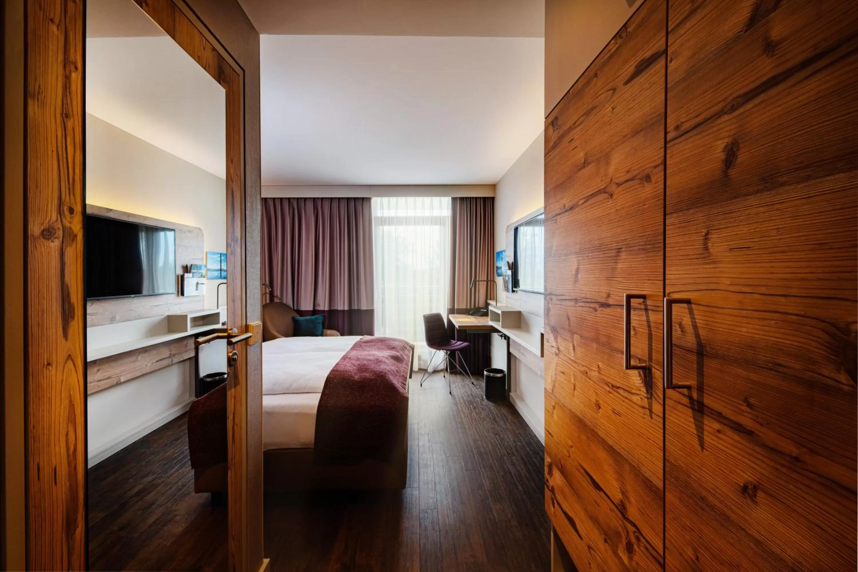 Decorative detail, TV/Entertainment Center in feelMOOR - Gesundresort Bad Wurzach