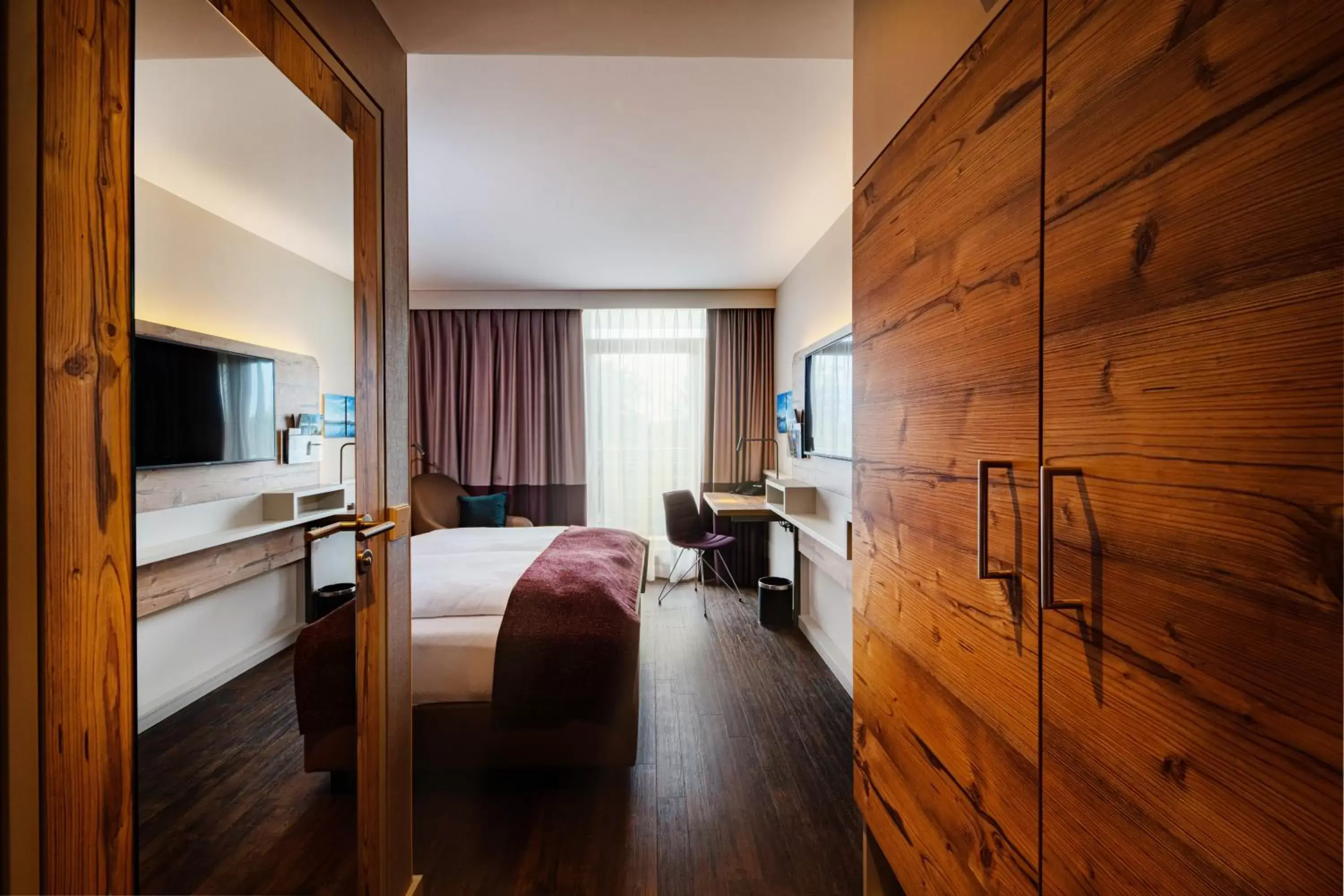 Queen Room with Balcony in feelMOOR - Gesundresort Bad Wurzach Queen Room with Balcony in feelMOOR - Gesundresort Bad Wurzach