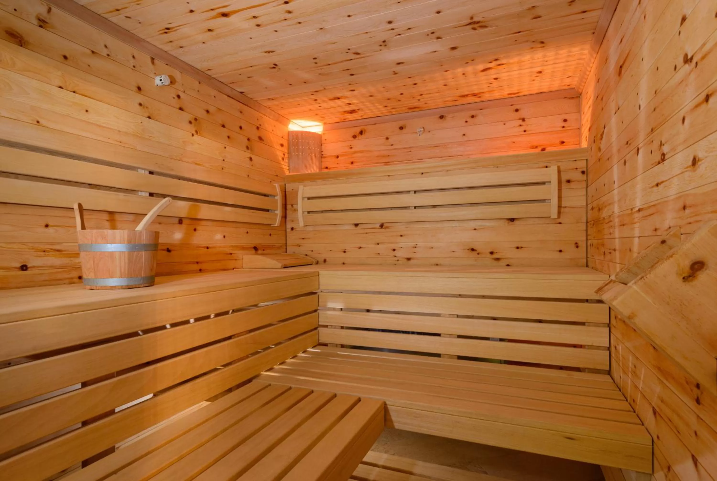 Sauna in FORESTO holiday apartments