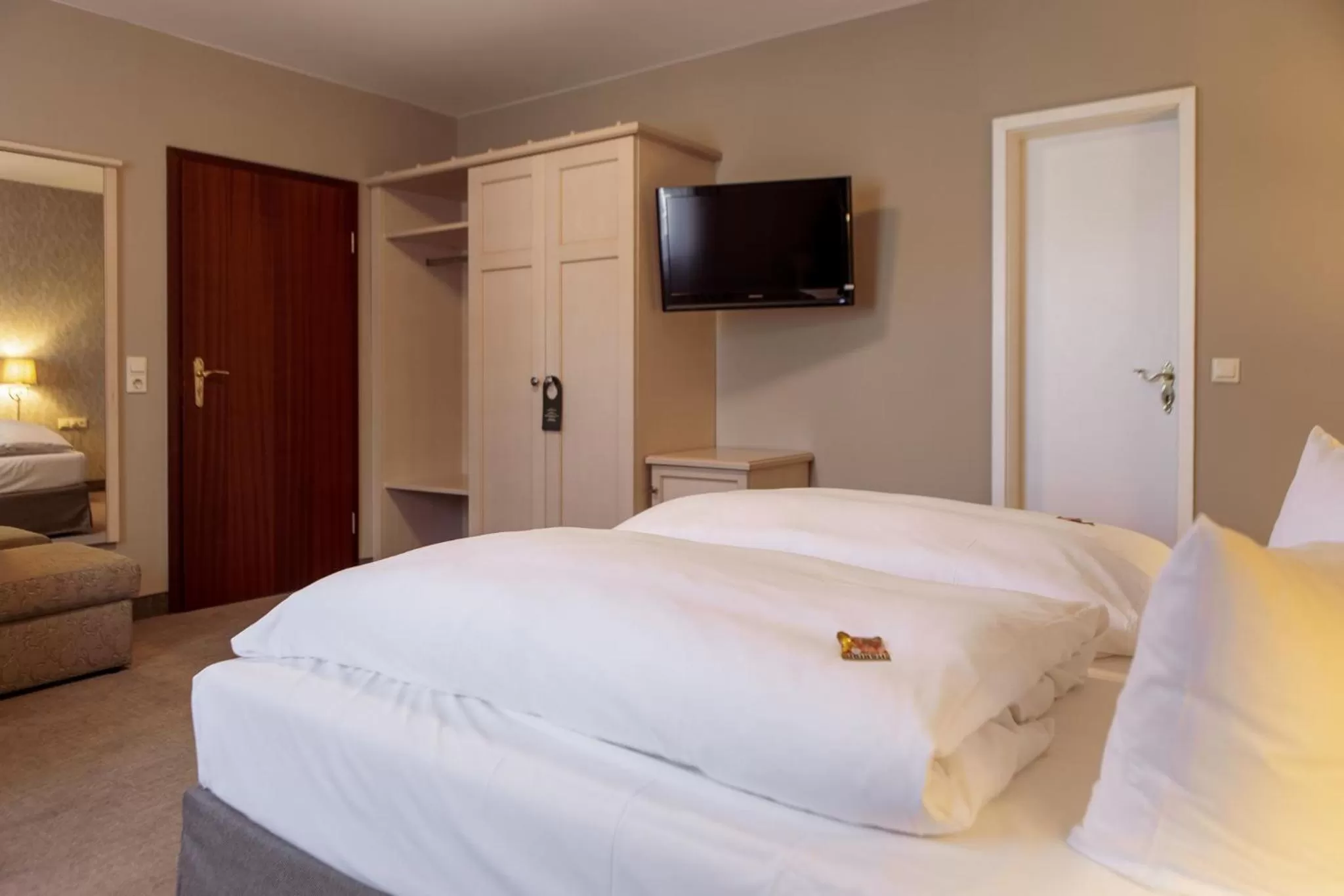 Photo of the whole room, Bed in Hotel Ettrich & Elbresort Rathen