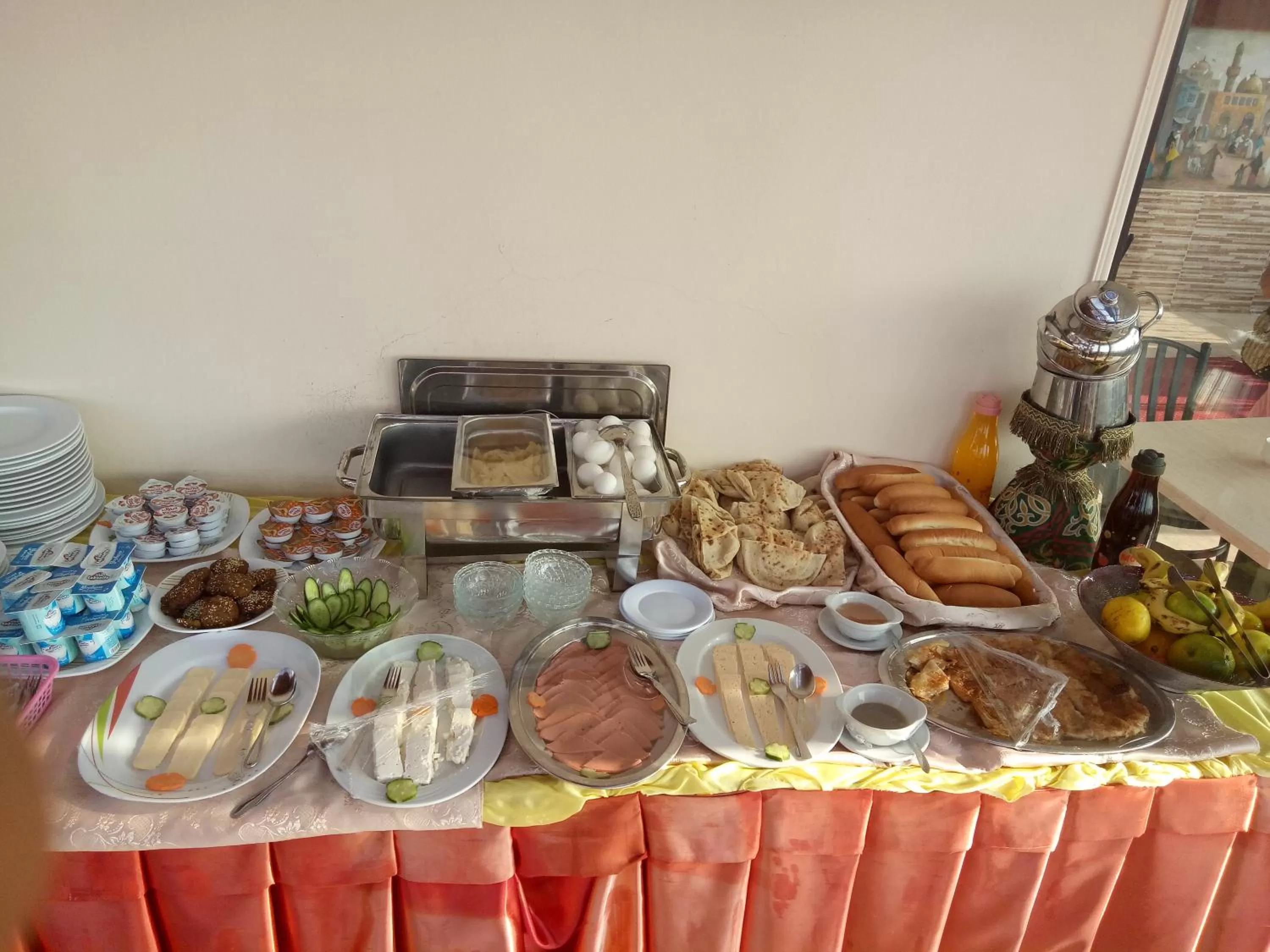 Food close-up in Amin Hotel