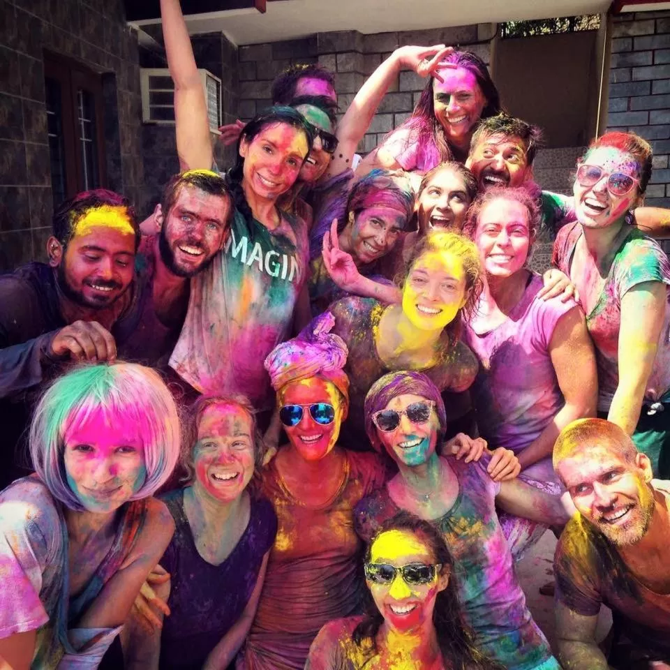 People in Hill Top Swiss Cottage