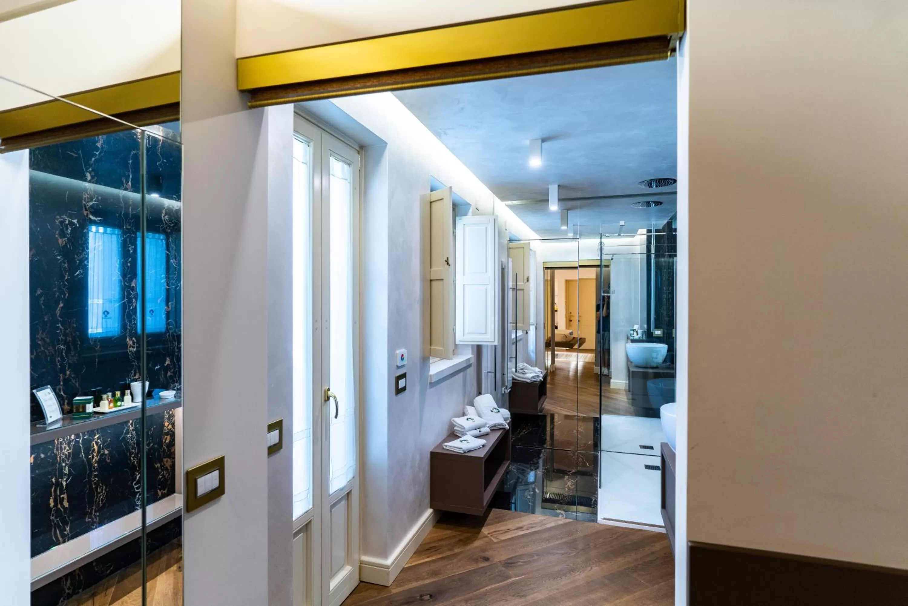 Bathroom in Palazzo Scotto