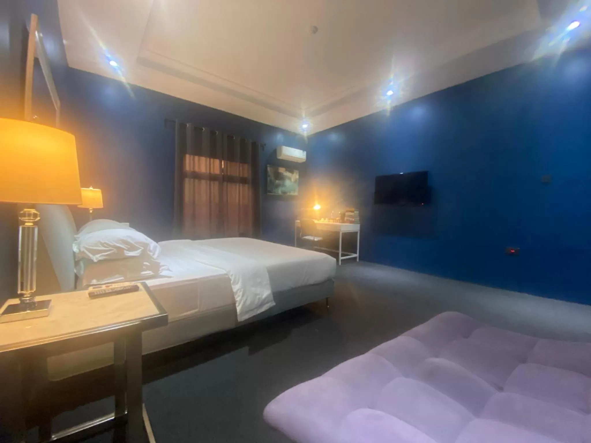 Bed in MUSE Boutique Hotel