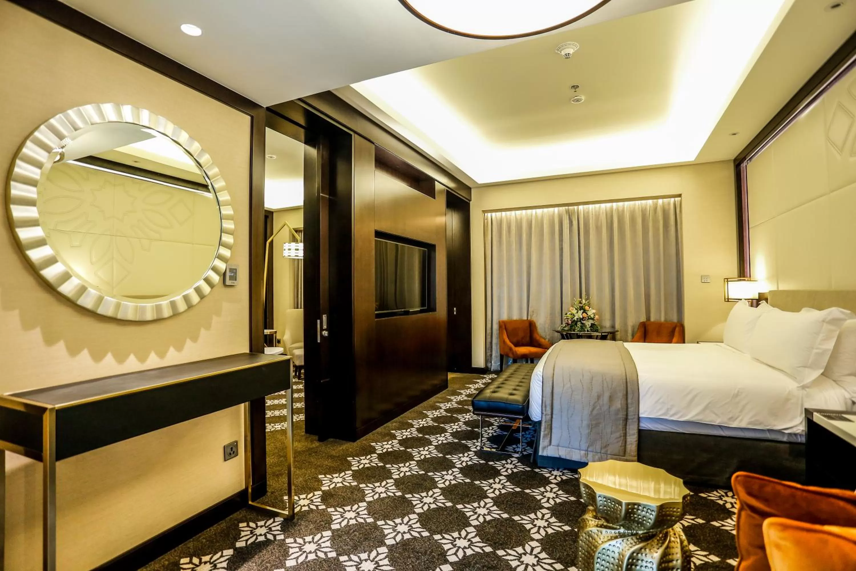 Photo of the whole room, Bed in InterContinental Dhaka by IHG