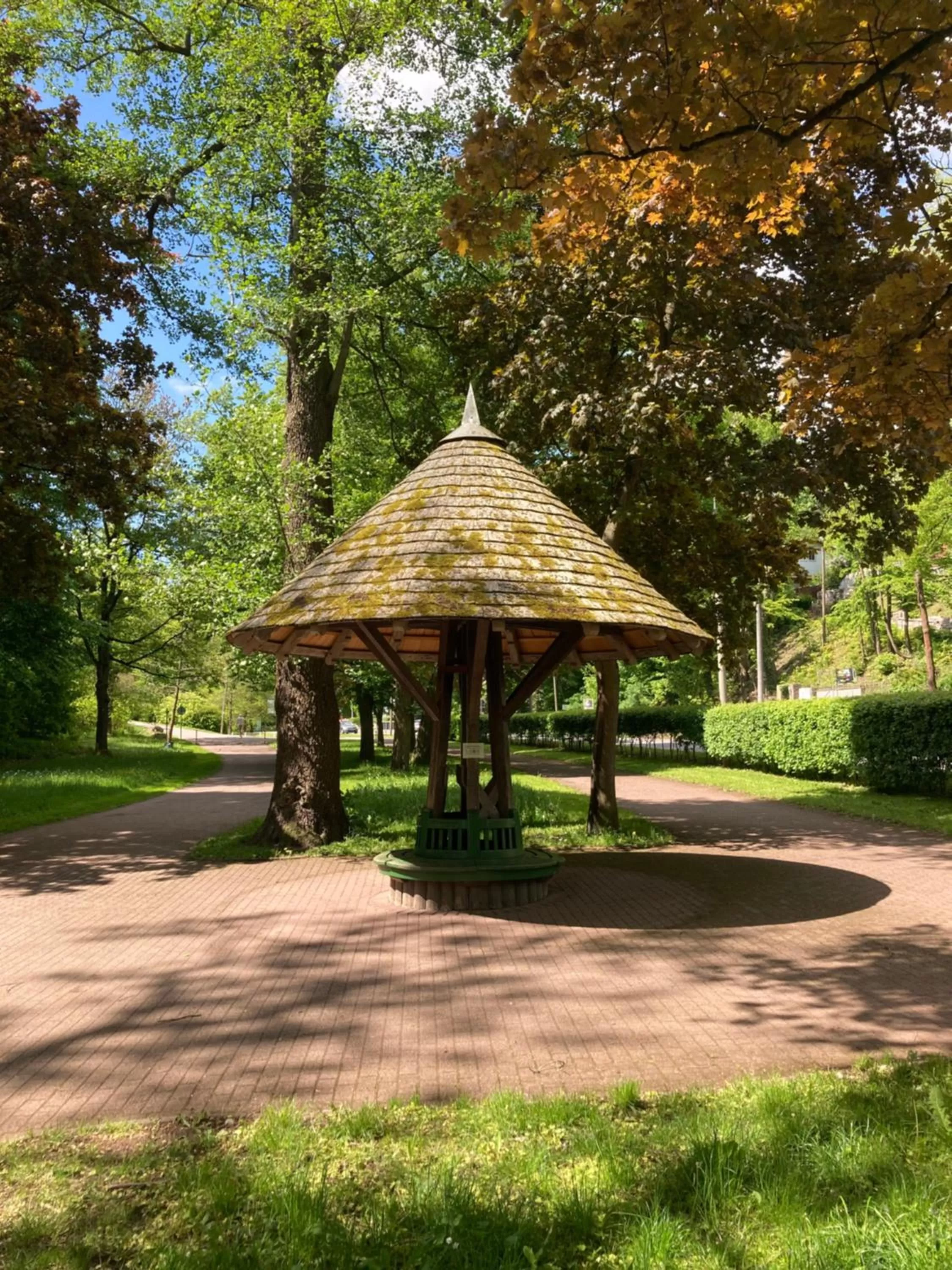 Garden in Gästehaus Phantasie