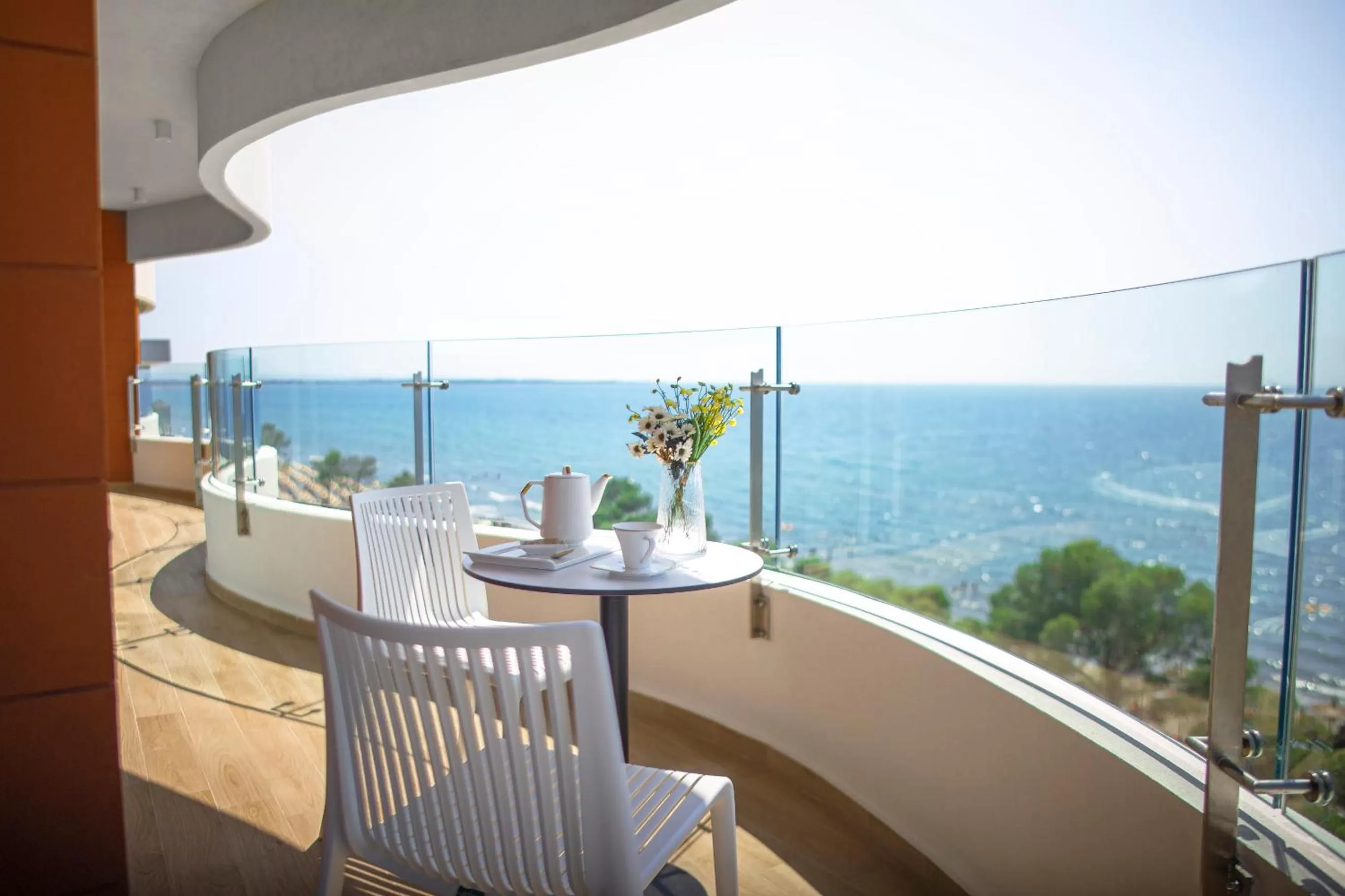 Balcony/Terrace, Sea View in Amare Hotel