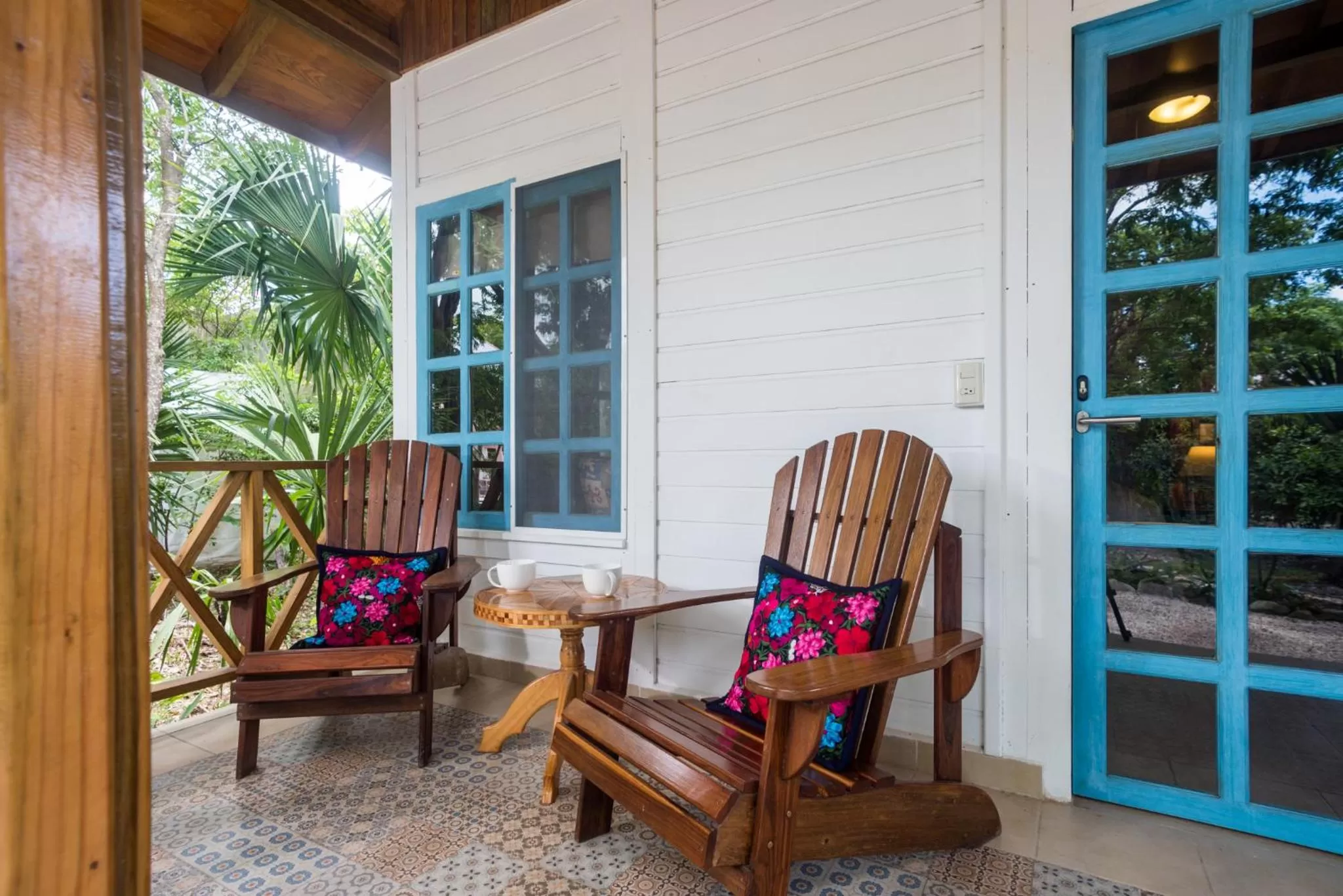 Garden in Villas El Encanto Cozumel