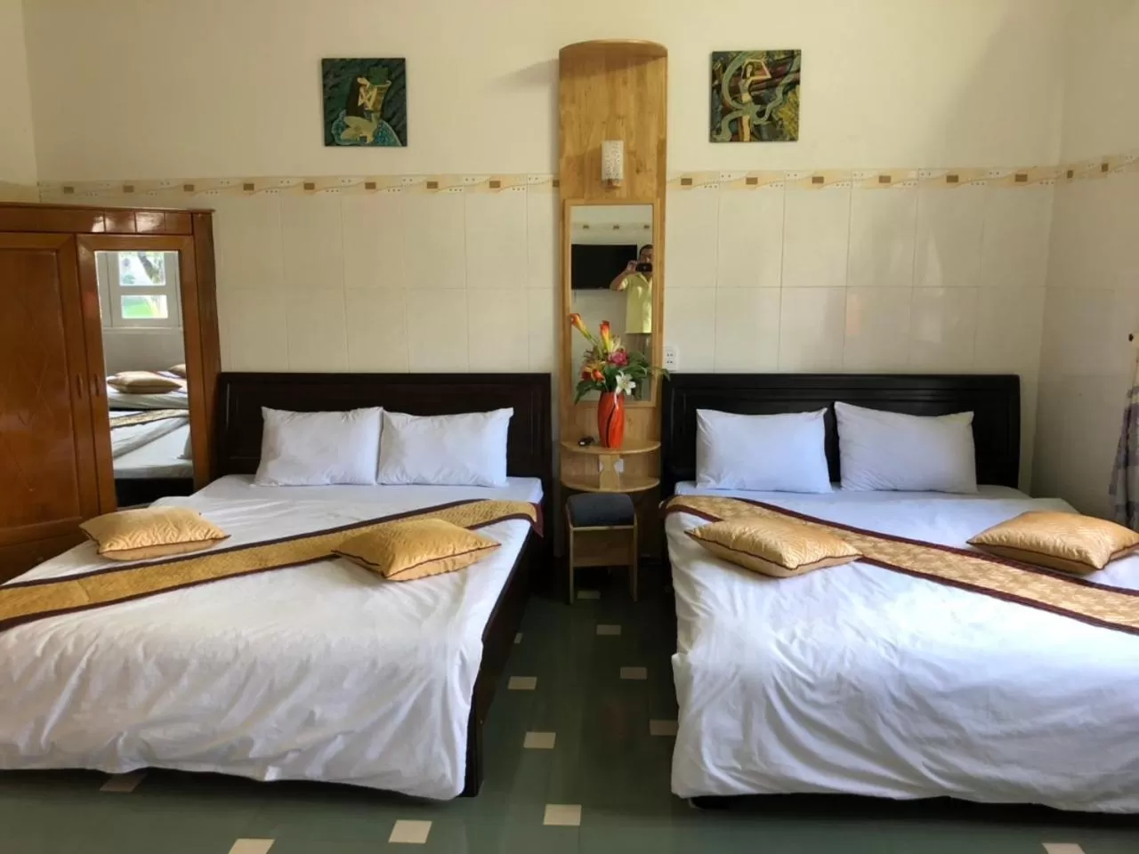 Bed in Khách sạn Hương Mê