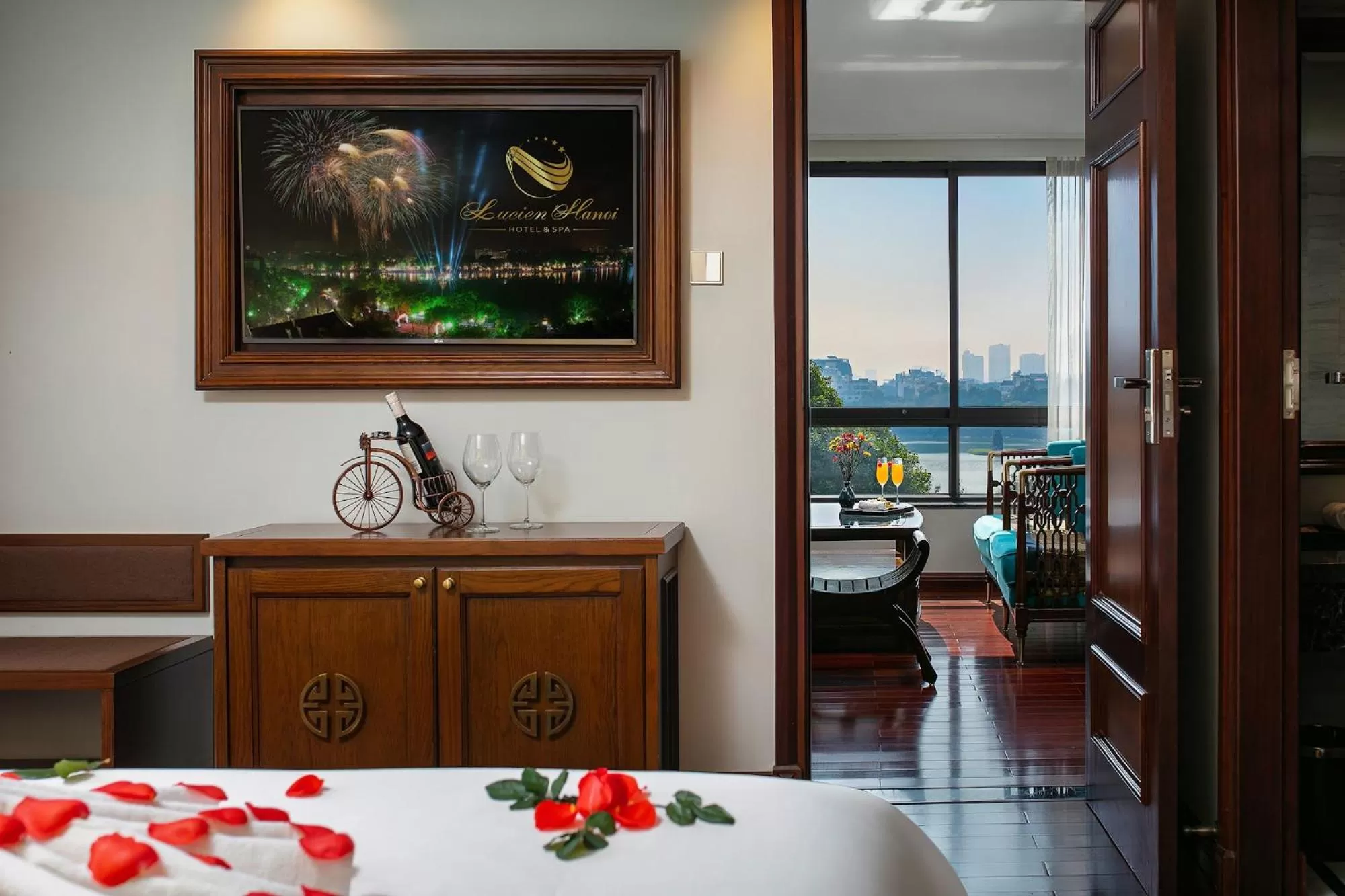 View (from property/room) in Lucien Hanoi Lakeside Hotel & Rooftop